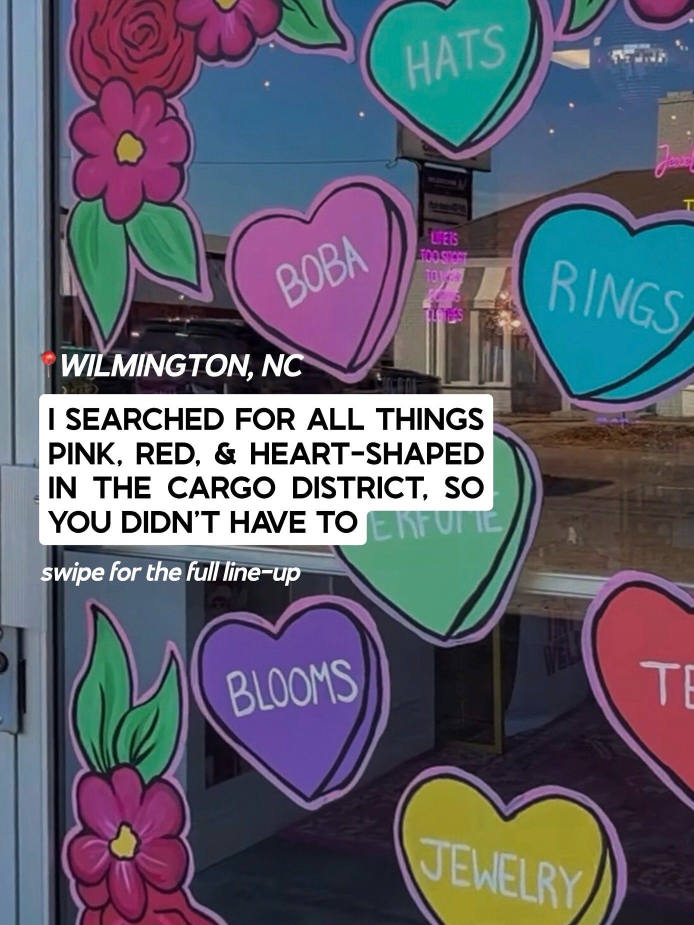 A lil love-themed shopping inspo for a busy weekend in the district. 💕 

Here&rsquo;s a reminder of what&rsquo;s happening TODAY👇 

🚎 District Day (11am&ndash;4pm) hosted by @dbawilmington (Ride the FREE trolley between to all of downtown Wilmingt