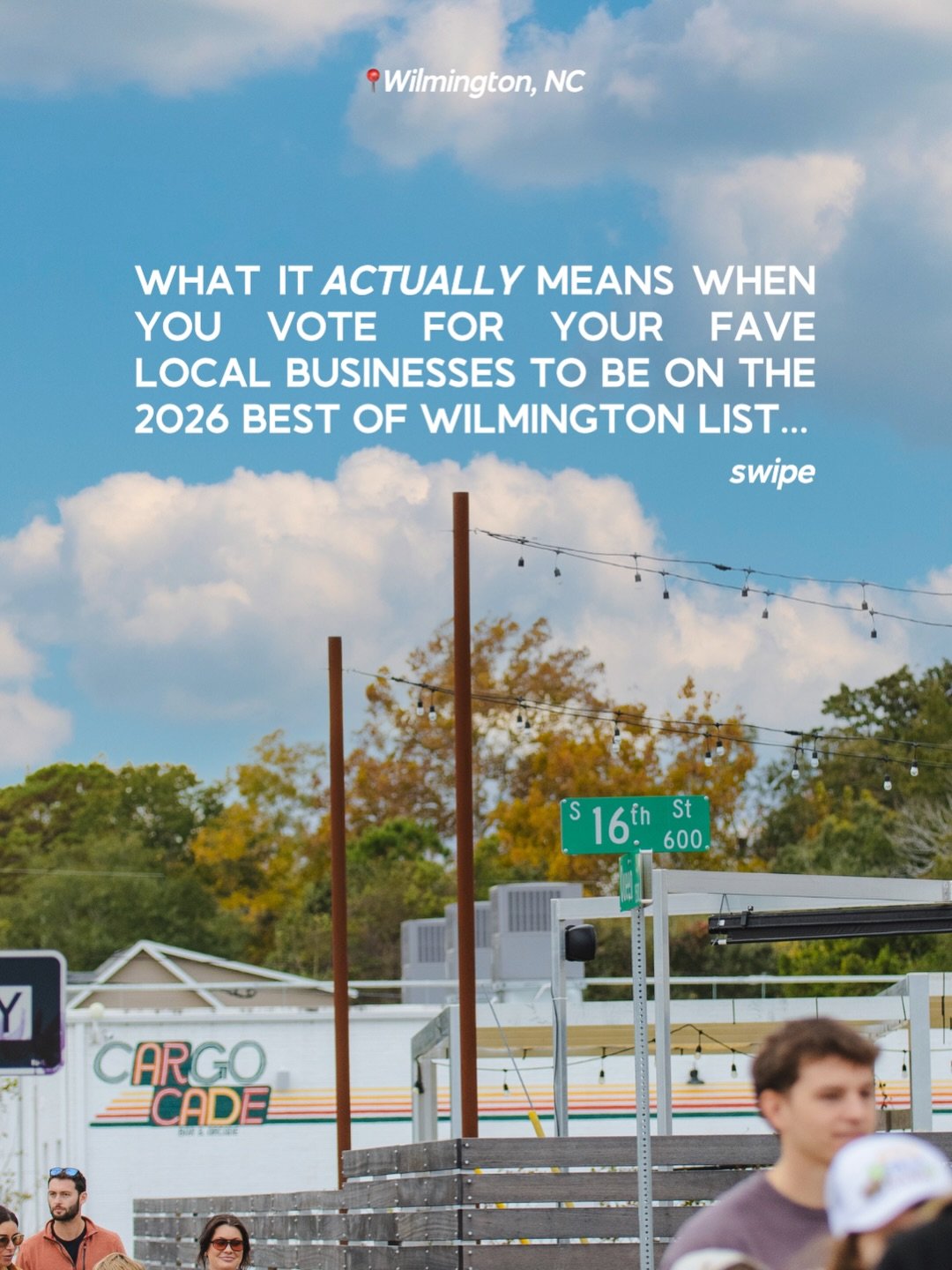 VOTE for your faves before it&rsquo;s too late 📣

So many of the small businesses in our district have been nominated for @wilmingtonmagazine&rsquo;s Best of Wilmington, and we&rsquo;re cheering every single one of &lsquo;em on.❣️

Comment &ldquo;SH