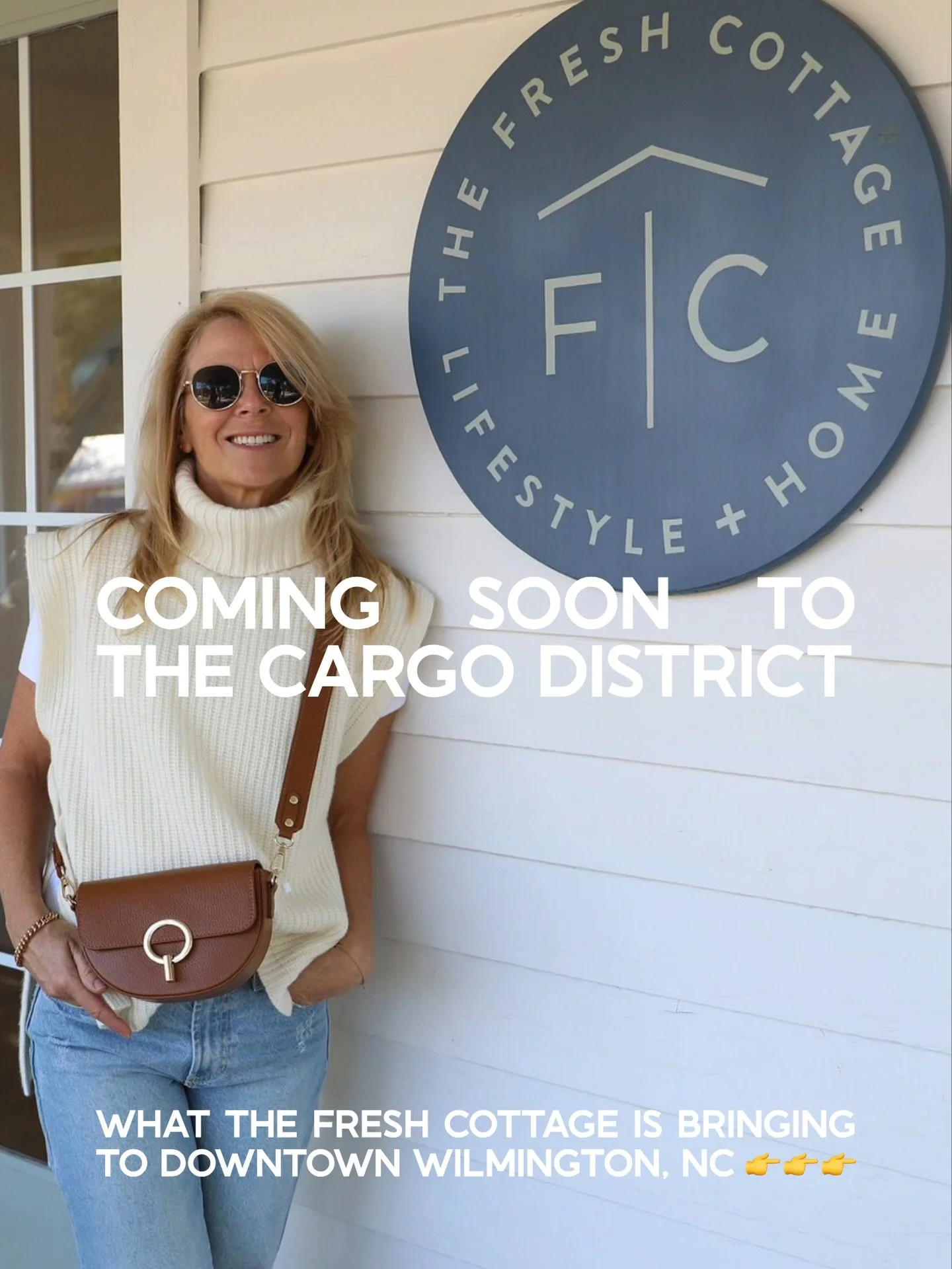 A Southport fave, @thefreshcottage, is coming to our district in downtown Wilmington, NC! ✨🧦🧺🍵

Ashley, the owner, built The Fresh Cottage around the idea of slowing down and choosing things with intention. She wanted to create a space that was ho