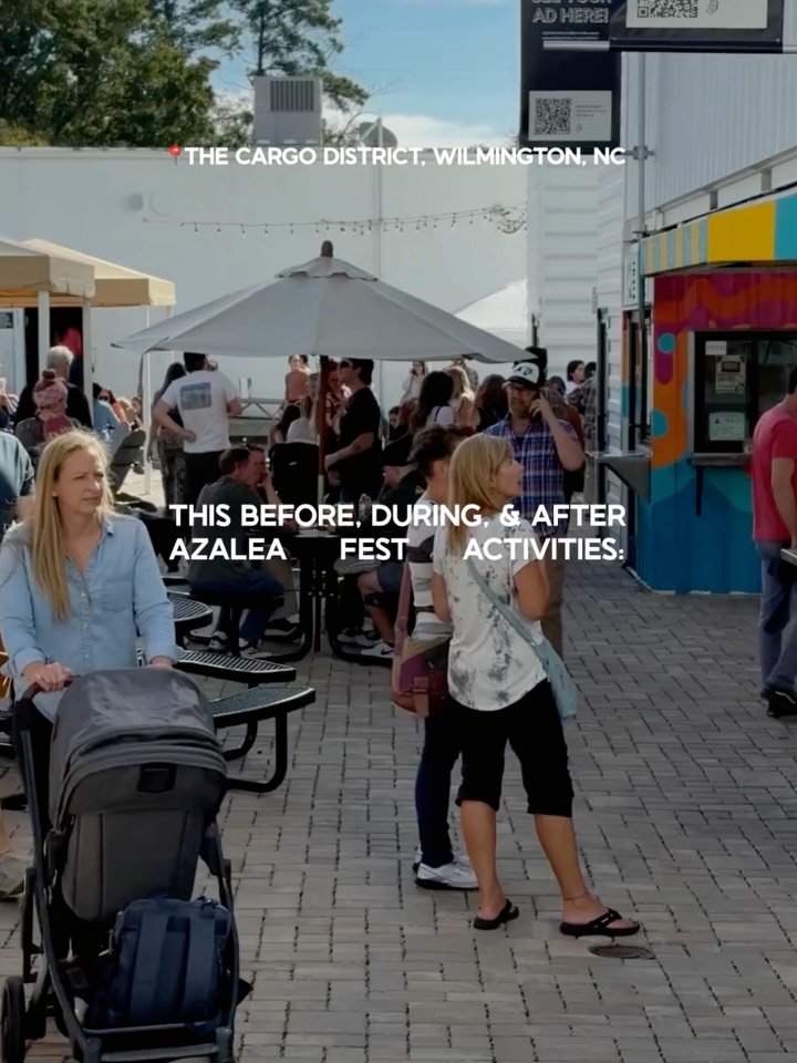 Out &amp; about for @ncazaleafest this weekend? 

Start your day in the district, swing through in between, or end the night with us. We&rsquo;ll be here! 🍻🌸

#downtownwilmingtonnc #azaleafestival