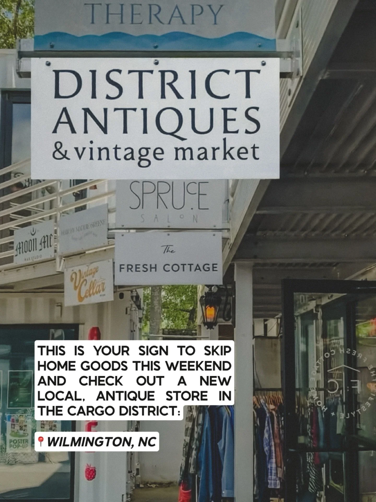 Mass-produced decor? Nowhere to be found in @district_antiques 😌 

Come check out one of the newest antique &amp; vintage spots in our neighborhood this weekend! 

PRO TIP: Grab a coffee from @thealleyoutdoorbar to sip on while exploring @district_a