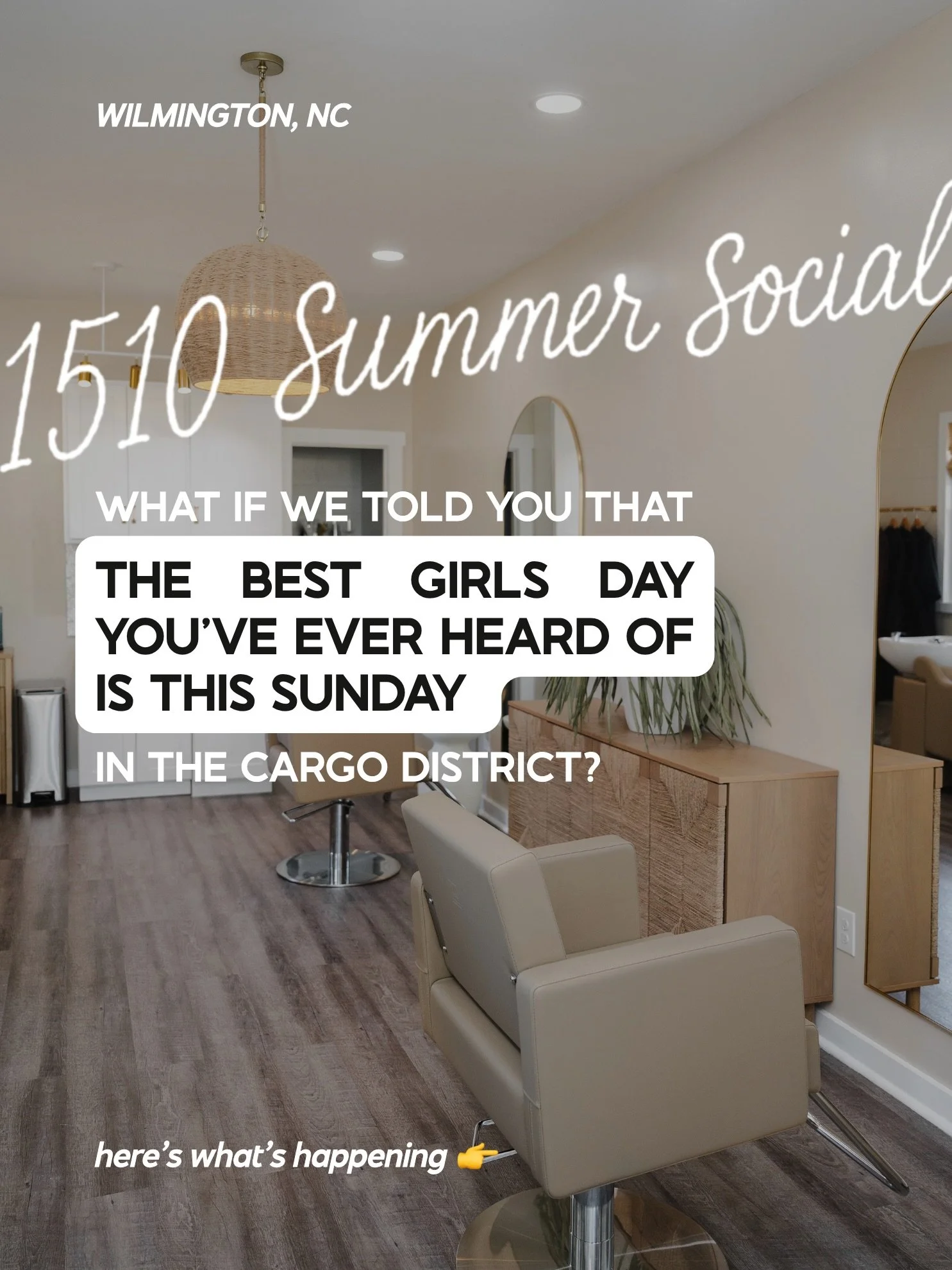 Send this to a friend (or friends) that you wanna go to the 1510 Summer Social with THIS SUNDAY! 🫶 

#downtownwilmingtonnc