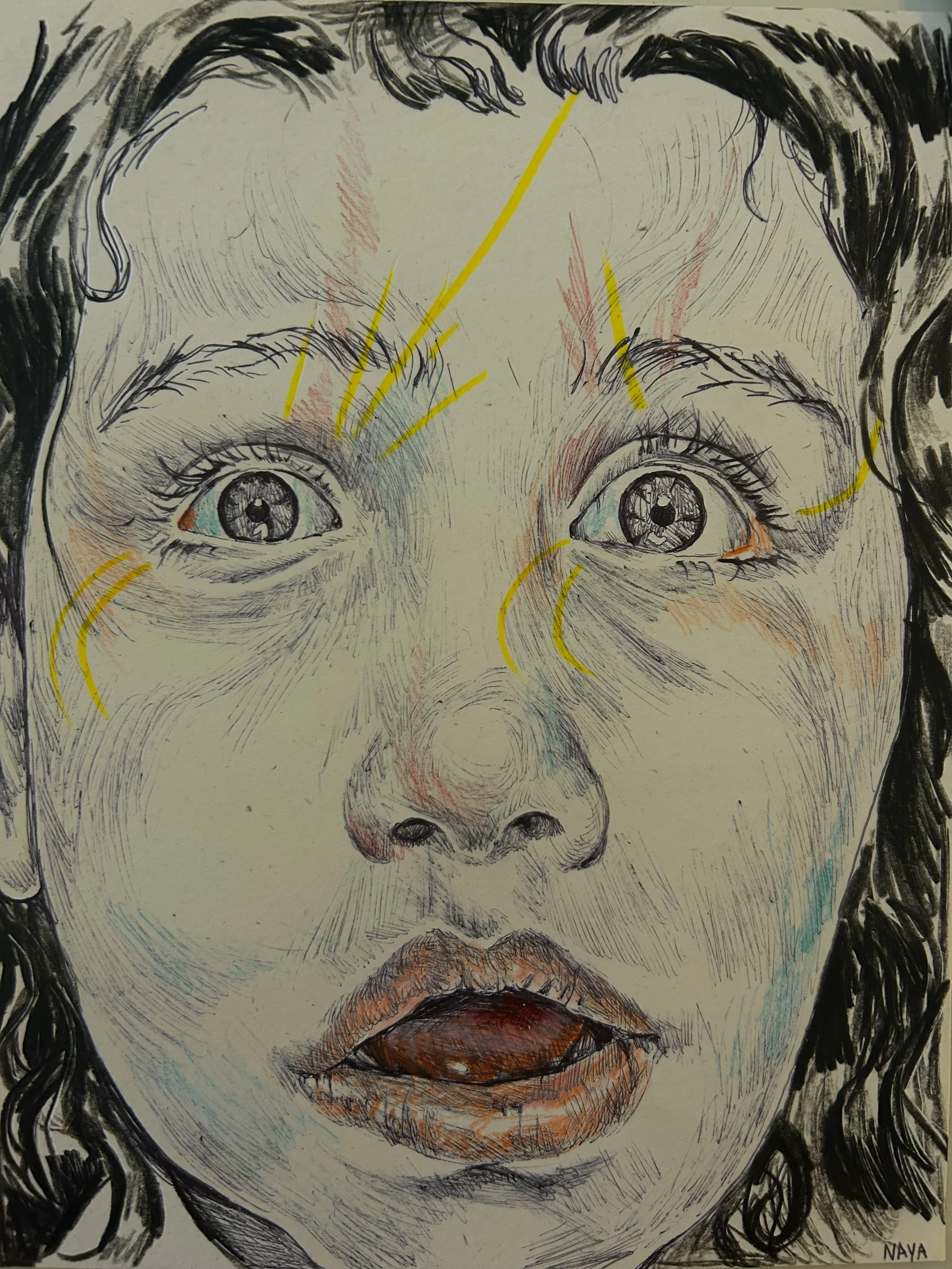 Original Illustration- "Shock"