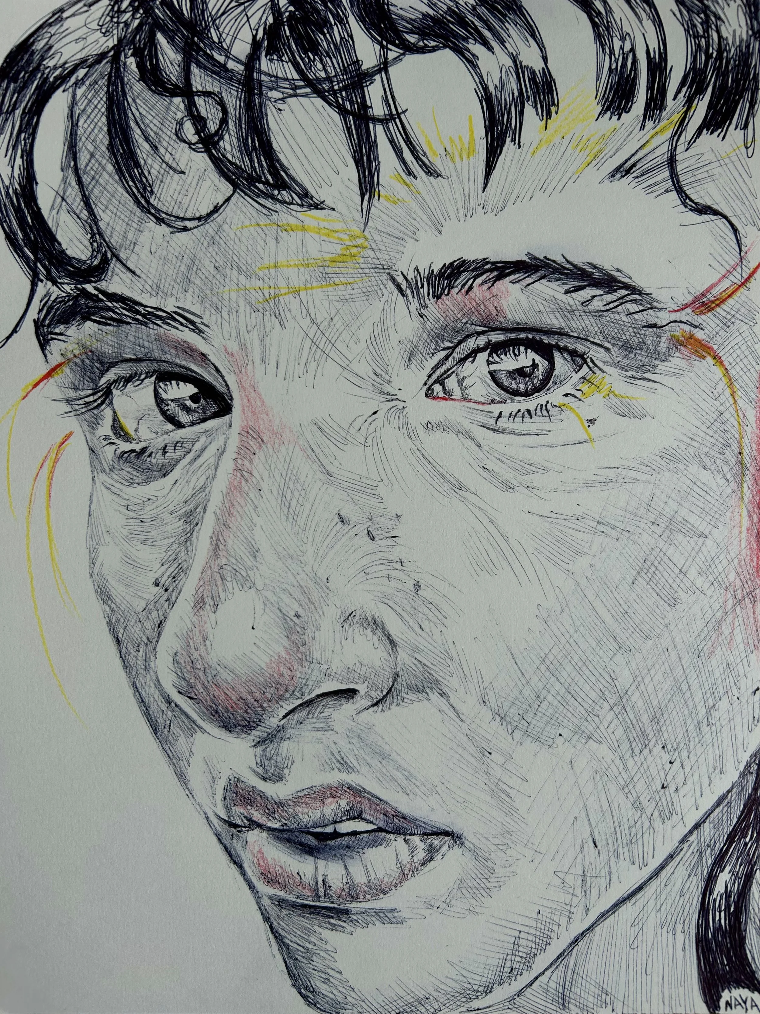 Original Illustration- "Self Portrait No.1"