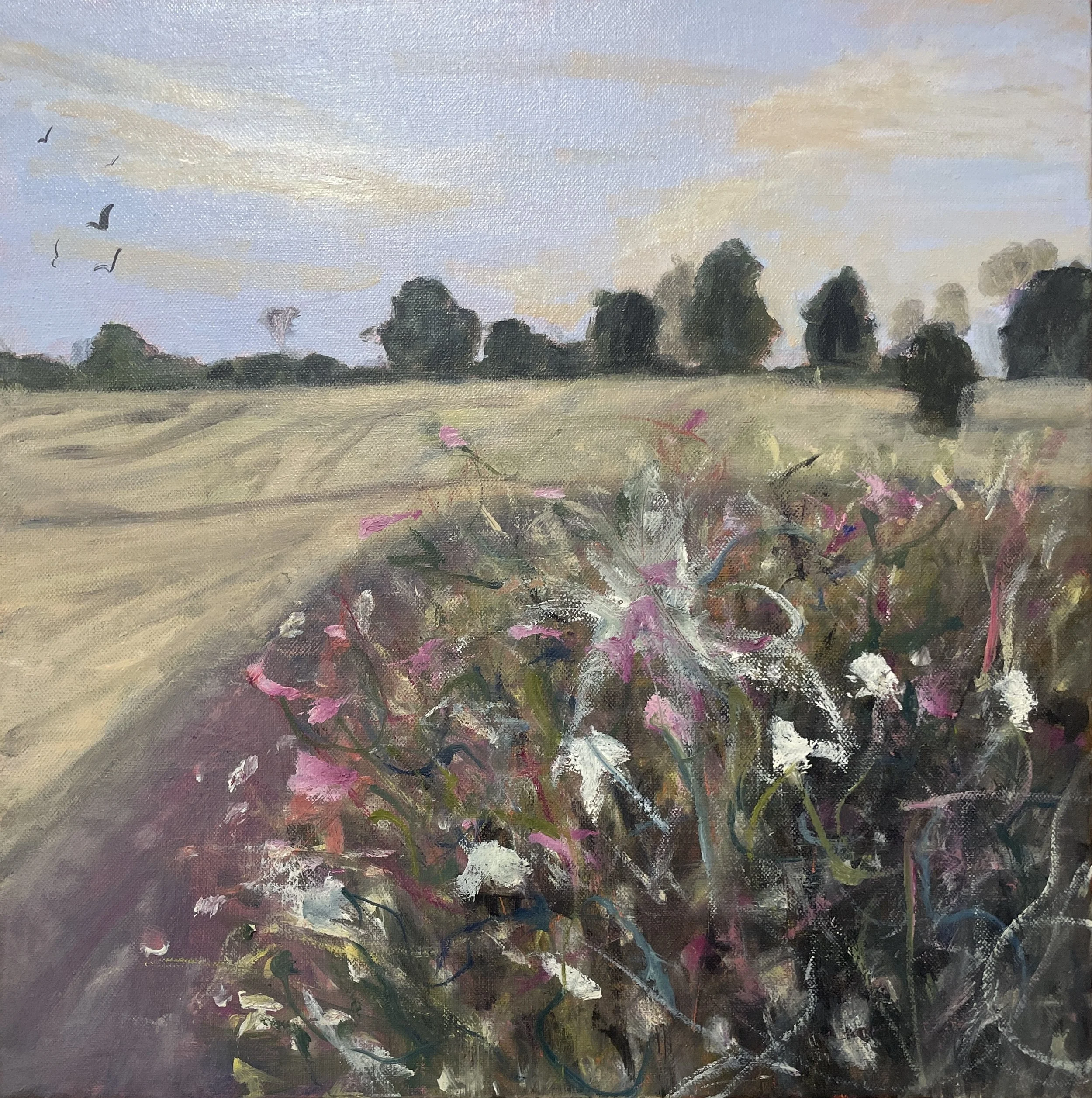 Thistles flowering Yarra Glen 3