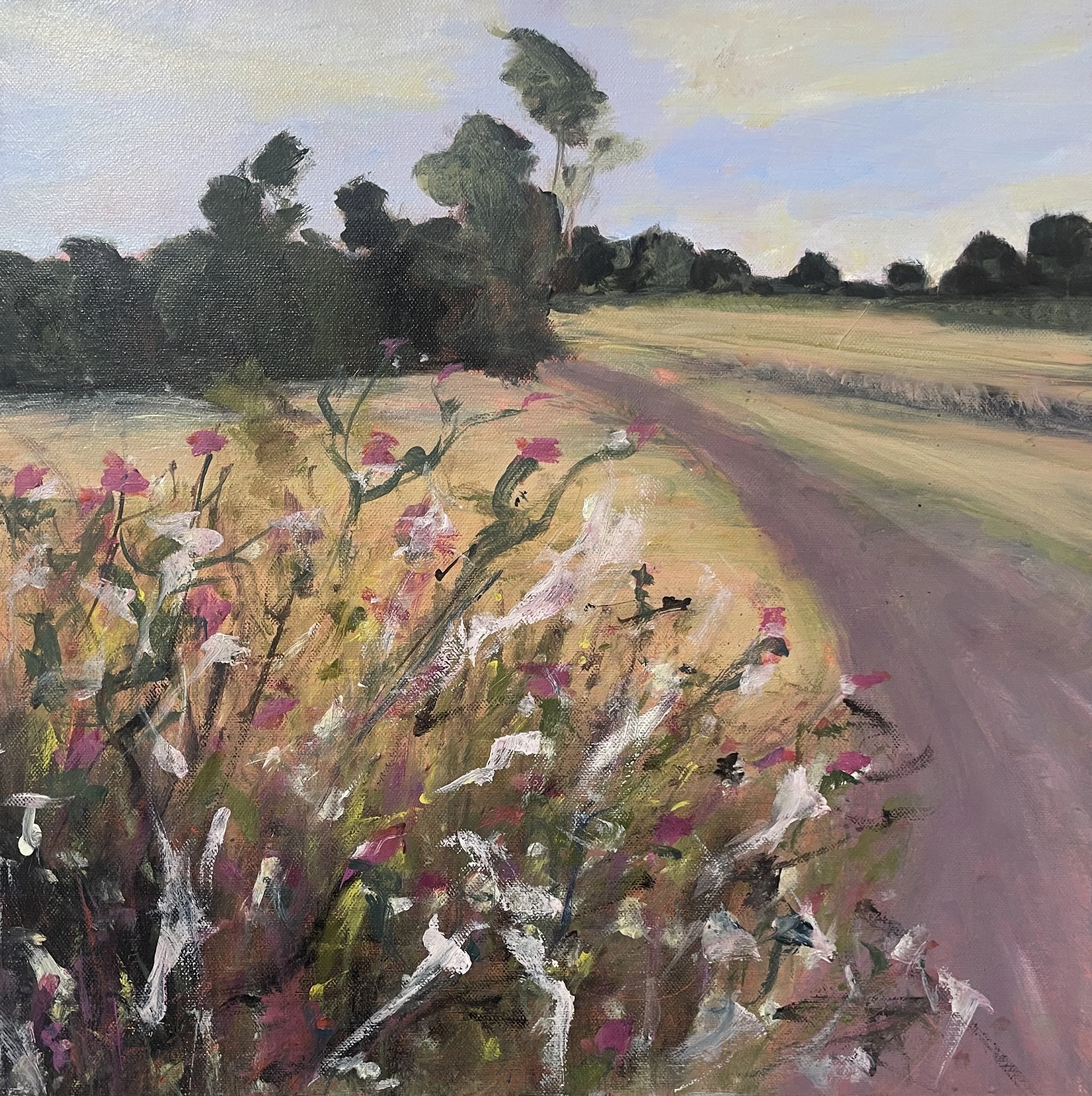 Thistles flowering 1