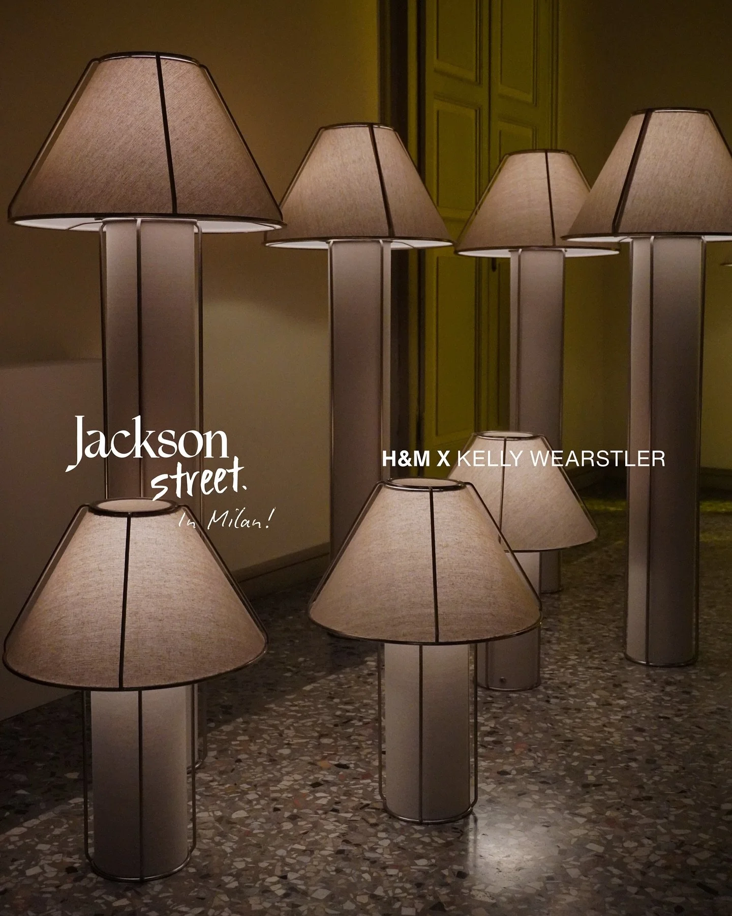 Milan Design Week. 

For Milan Design Week 2026, @kellywearstler unveiled her new furniture collection for H&amp;M Home inside the historic Palazzo Acerbi - transforming the space into a layered world of sculptural forms, rich textures and immersive 