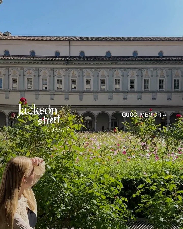 Milan Design Week.

Gucci Memoria, curated by Demna, transformed Milan&rsquo;s Chiostri di San Simpliciano into an immersive retelling of Gucci&rsquo;s 105-year history during Fuorisalone 2026. Through tapestries, archival storytelling and immersive 