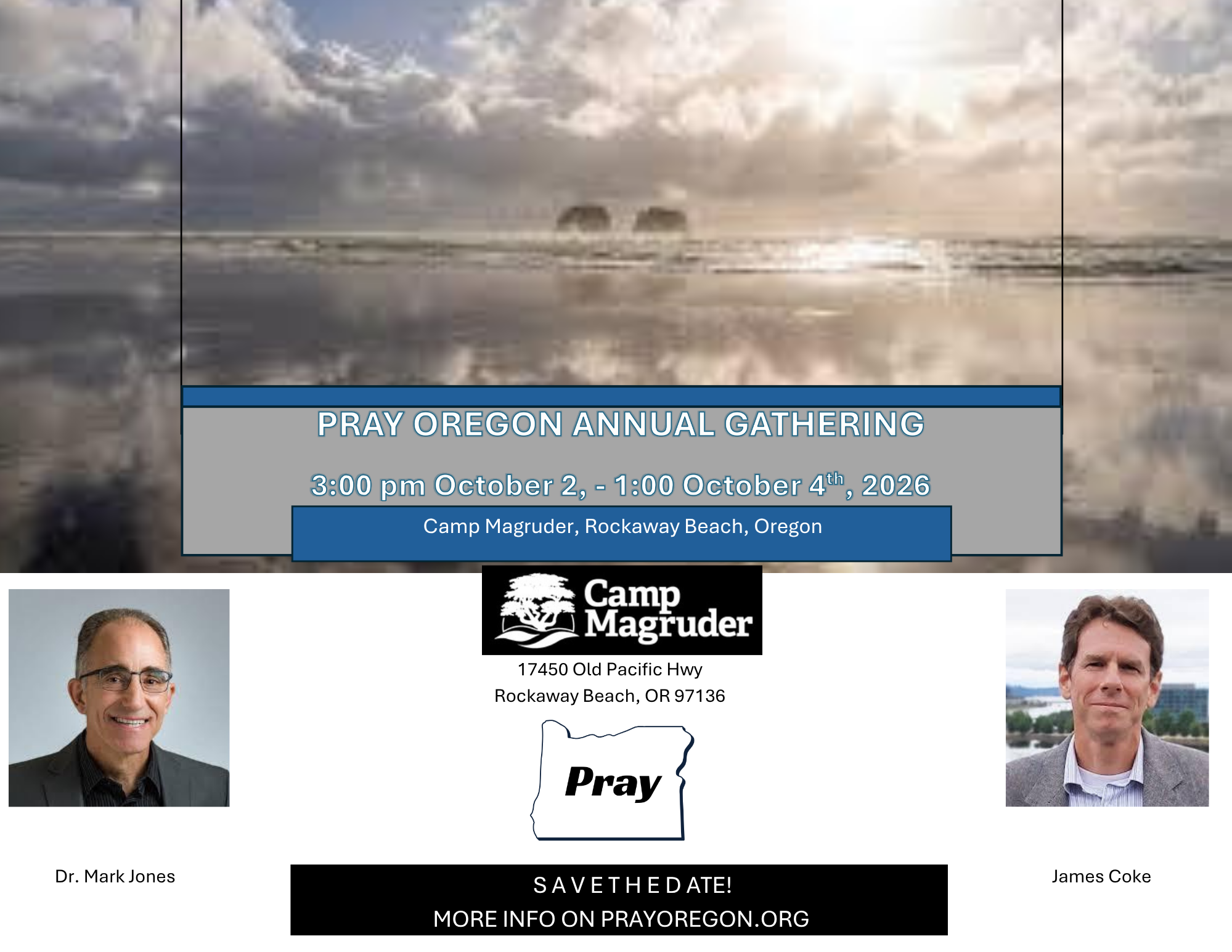Save the Date - Pray Oregon Annual Gathering