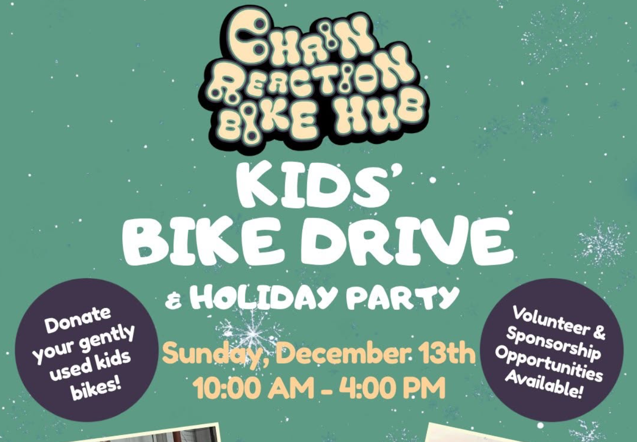 4th Annual Kids’ Bike Drive &amp; Holiday Party