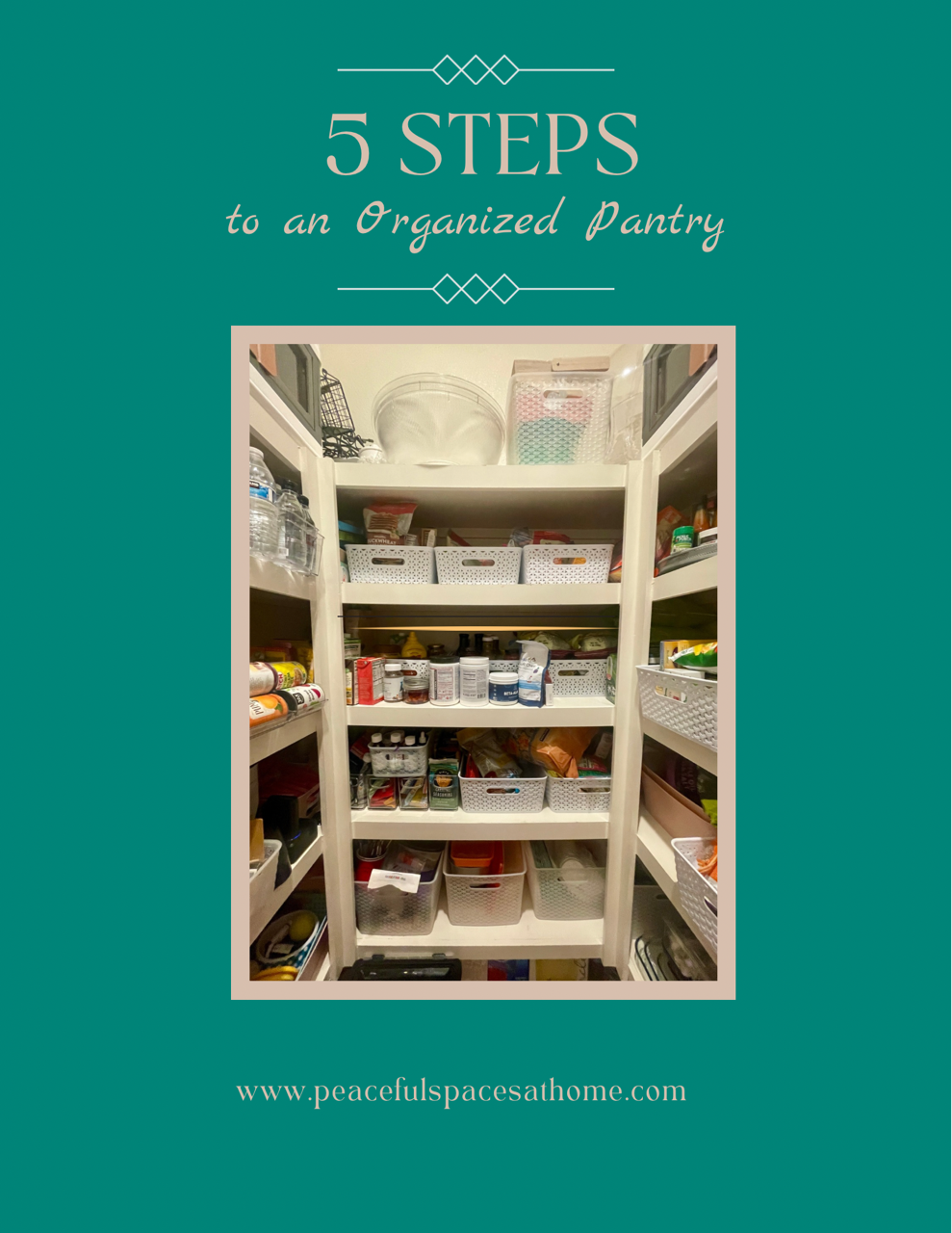 Pantry organization in Conroe