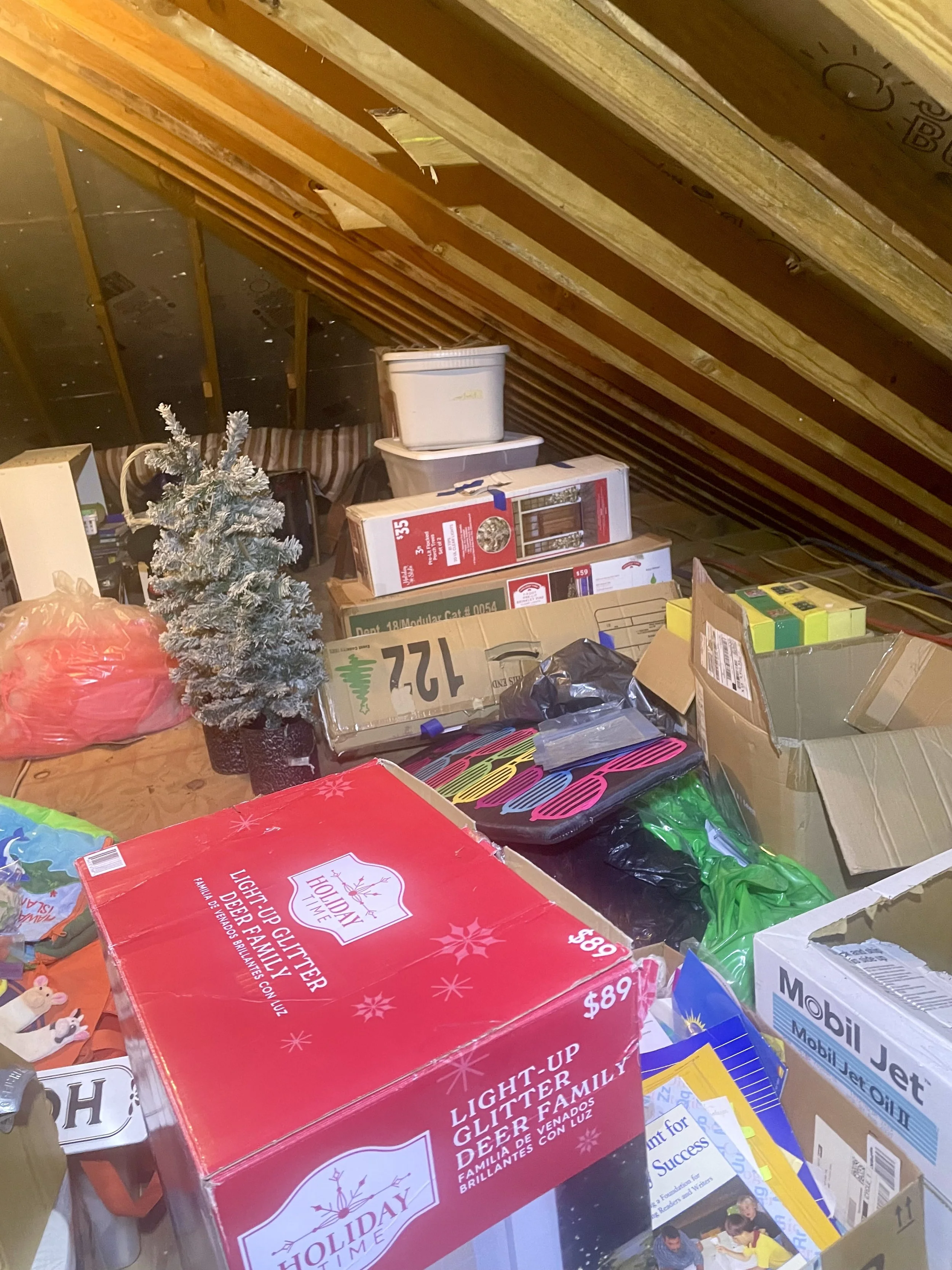 attic clutter removal