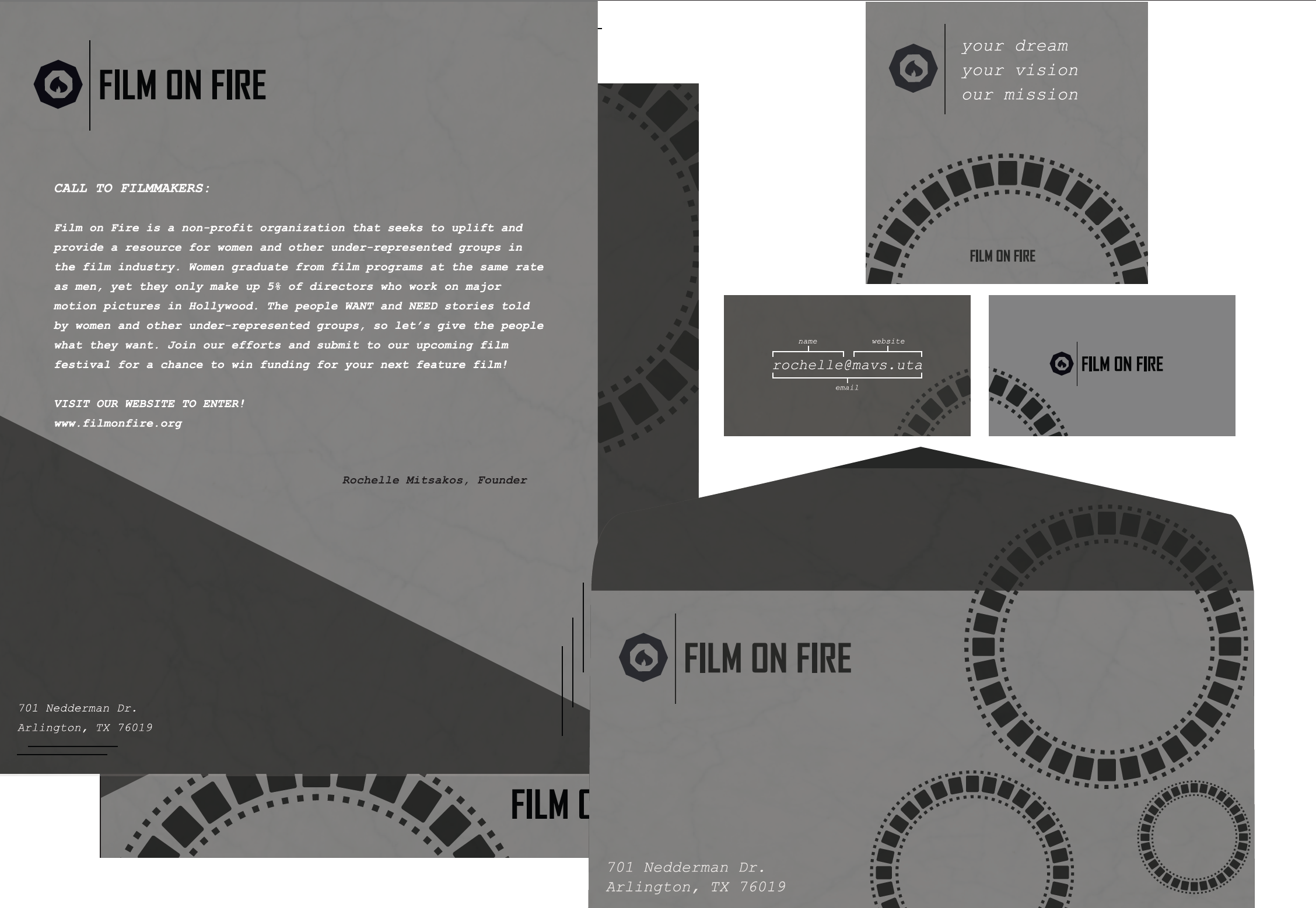 Spec logotype and letterhead