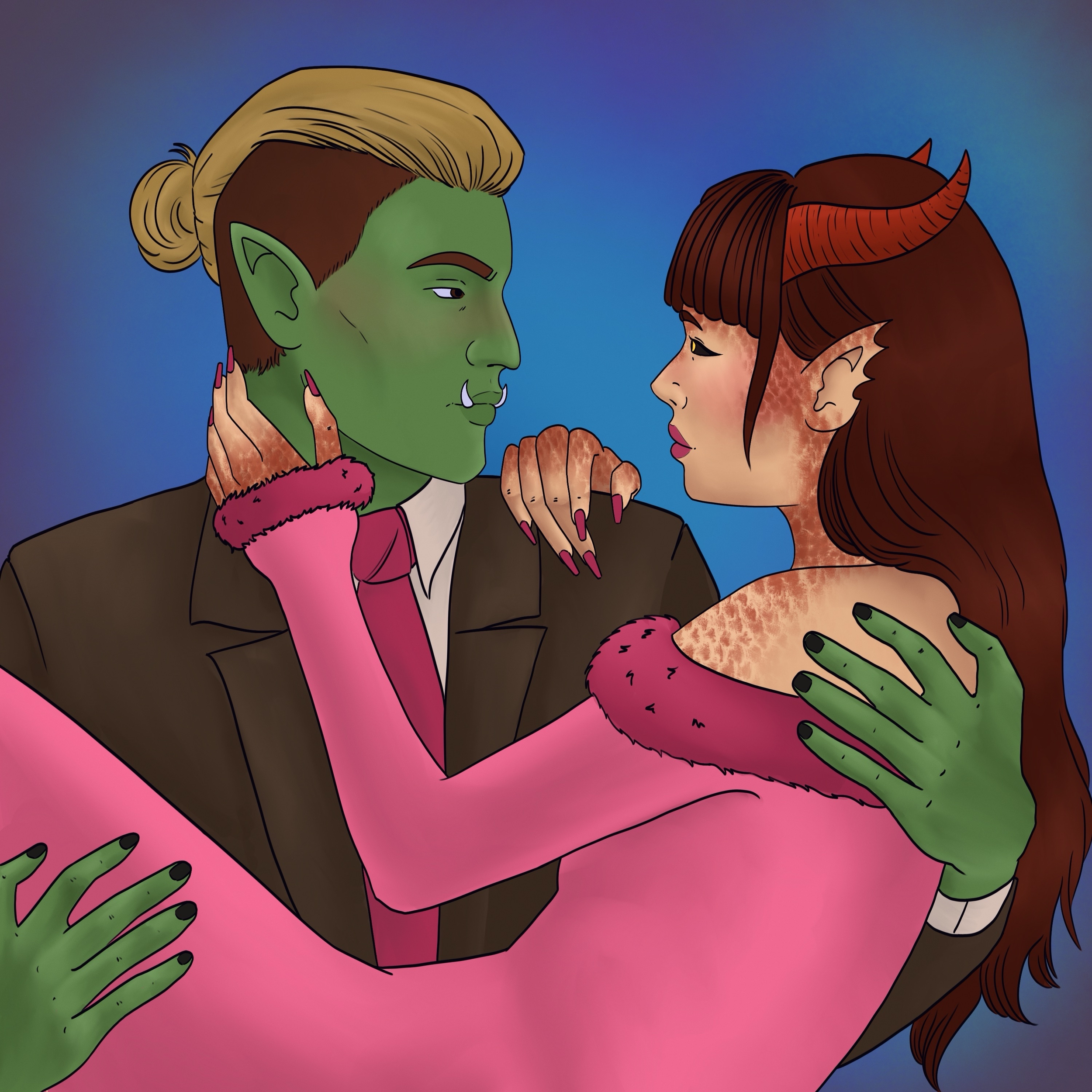 "Embracing Potential"
Procreate, 2025