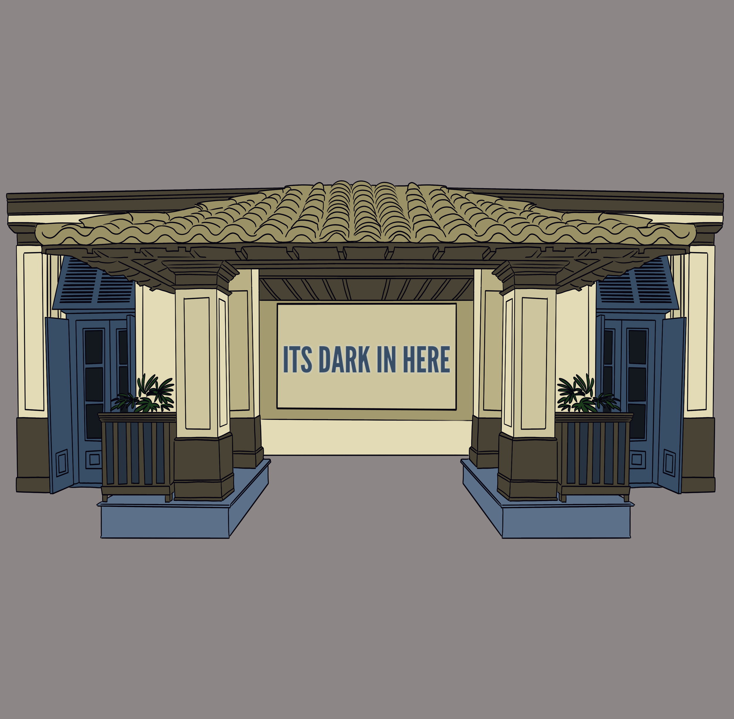 "Its Dark In Here"
Procreate, 2025