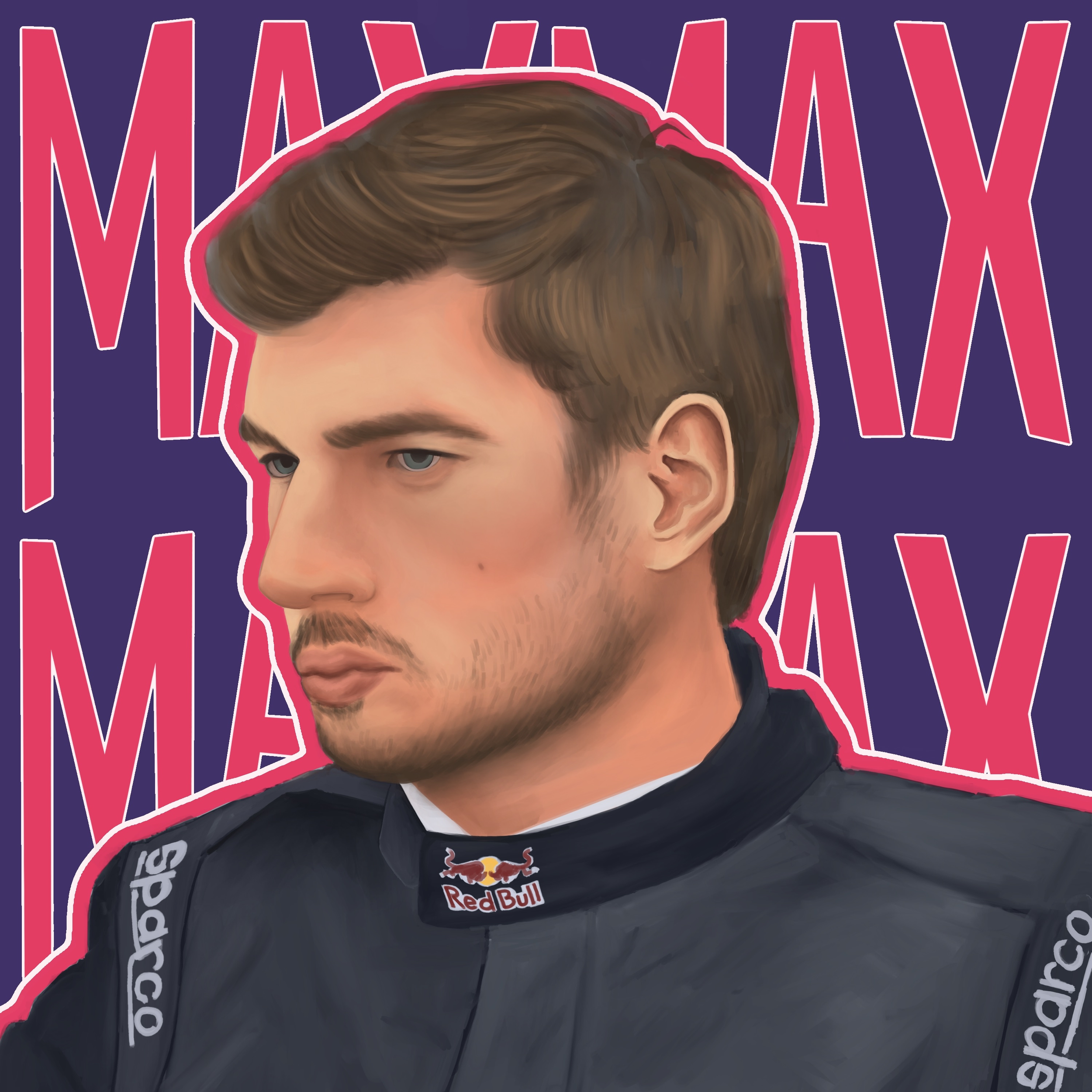 "Max"
Procreate, 2026