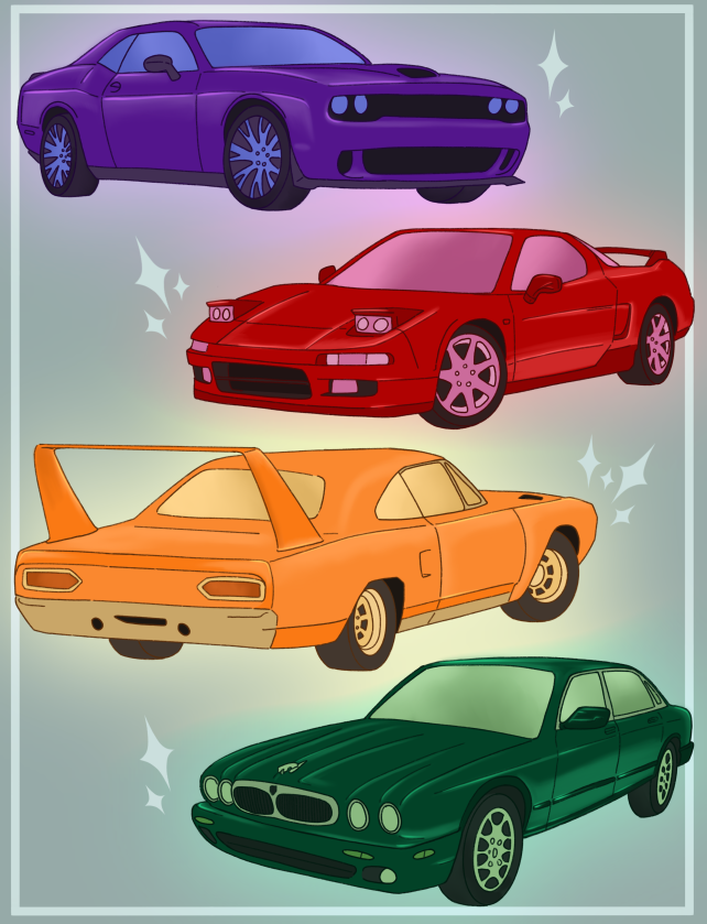 "The Impact of Color"
Procreate, 2025