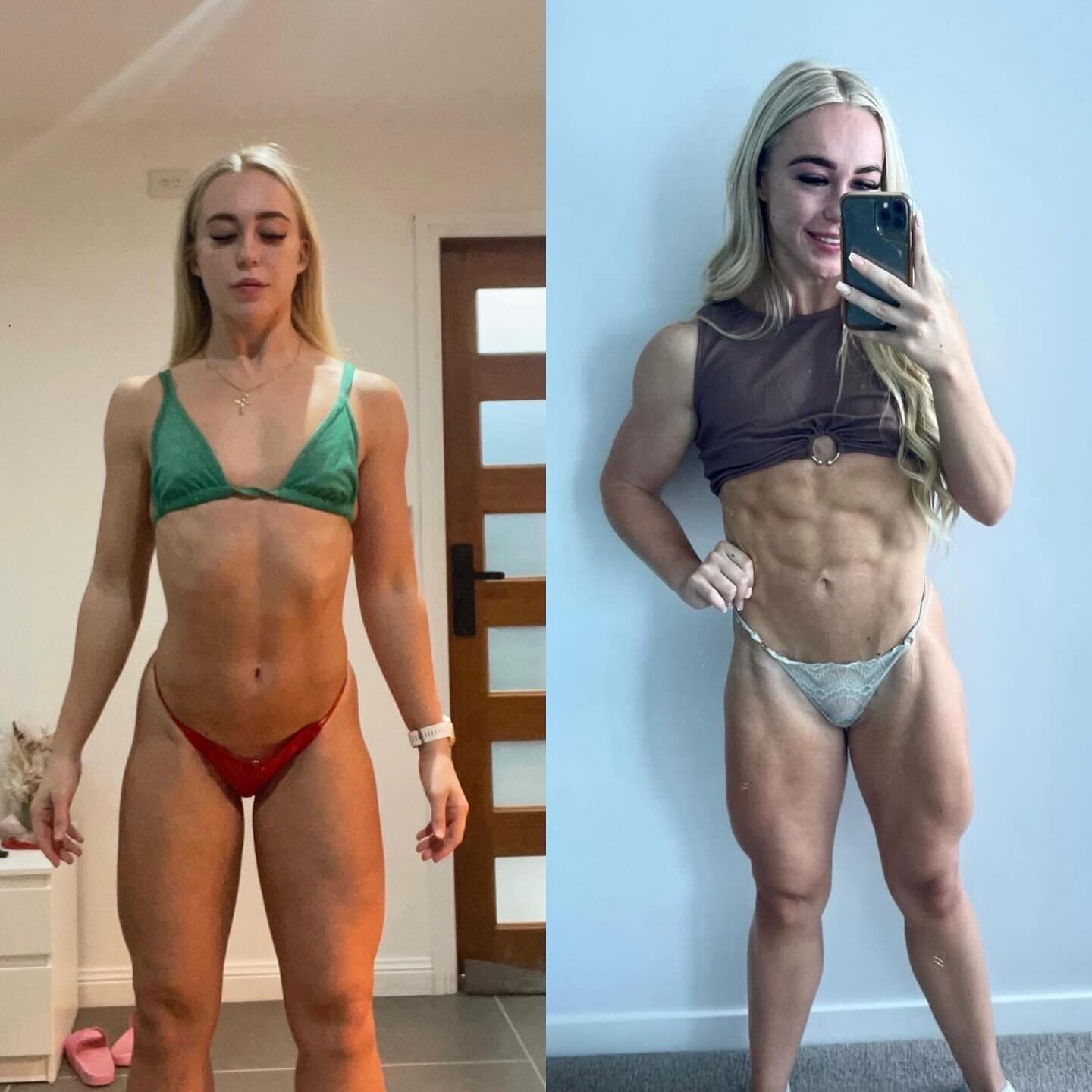 Huge congratulations to the one and only @isabeldyerr for this epic transformation in her physique and journey to the WBFF stage, now @fmgshows 

12 months of solid work in her off season increasing her strength and creating symmetry in her physique.