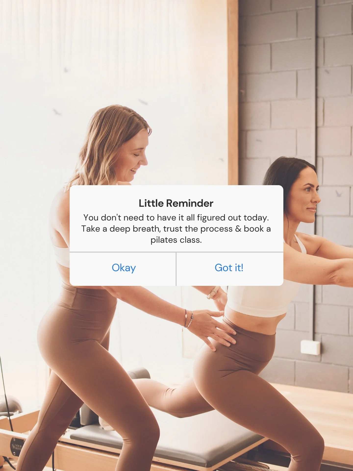 Life getting crazy? 
We get it, calm your mind in the studio✨