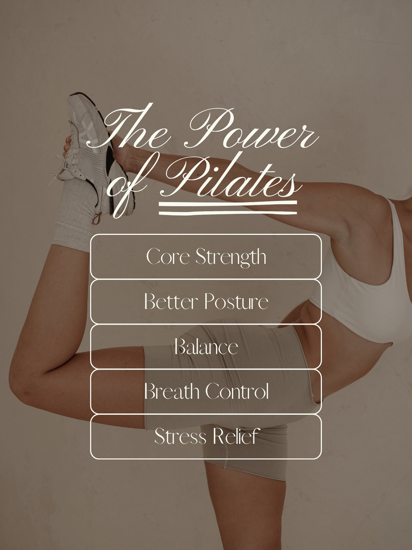 The power of Pilates 🙌🏼