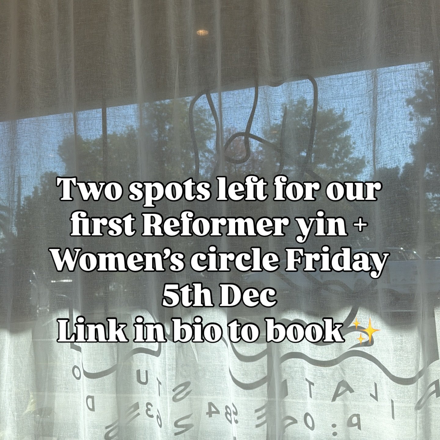 You don&rsquo;t want to miss out this.
 A chance to feel nourished, connected, grounded as we head into Christmas. 

Link in bio to book now ✨