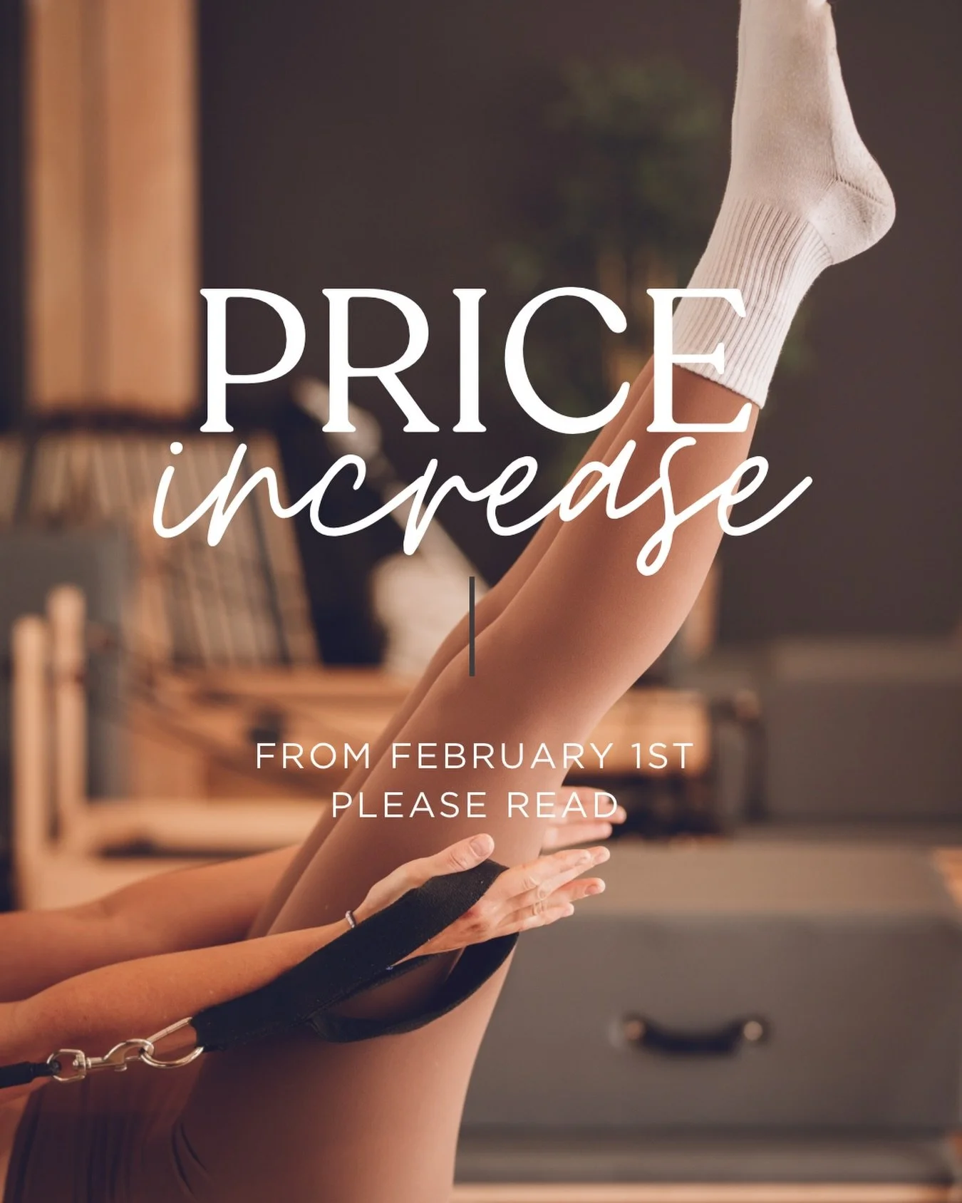 A quick note for our members 🤍
As of today (February 2nd 2026) we will have a small price increase. This allows us to keep growing, supporting our instructors, and creating the best possible space for your practice. 

All current membership pricing 