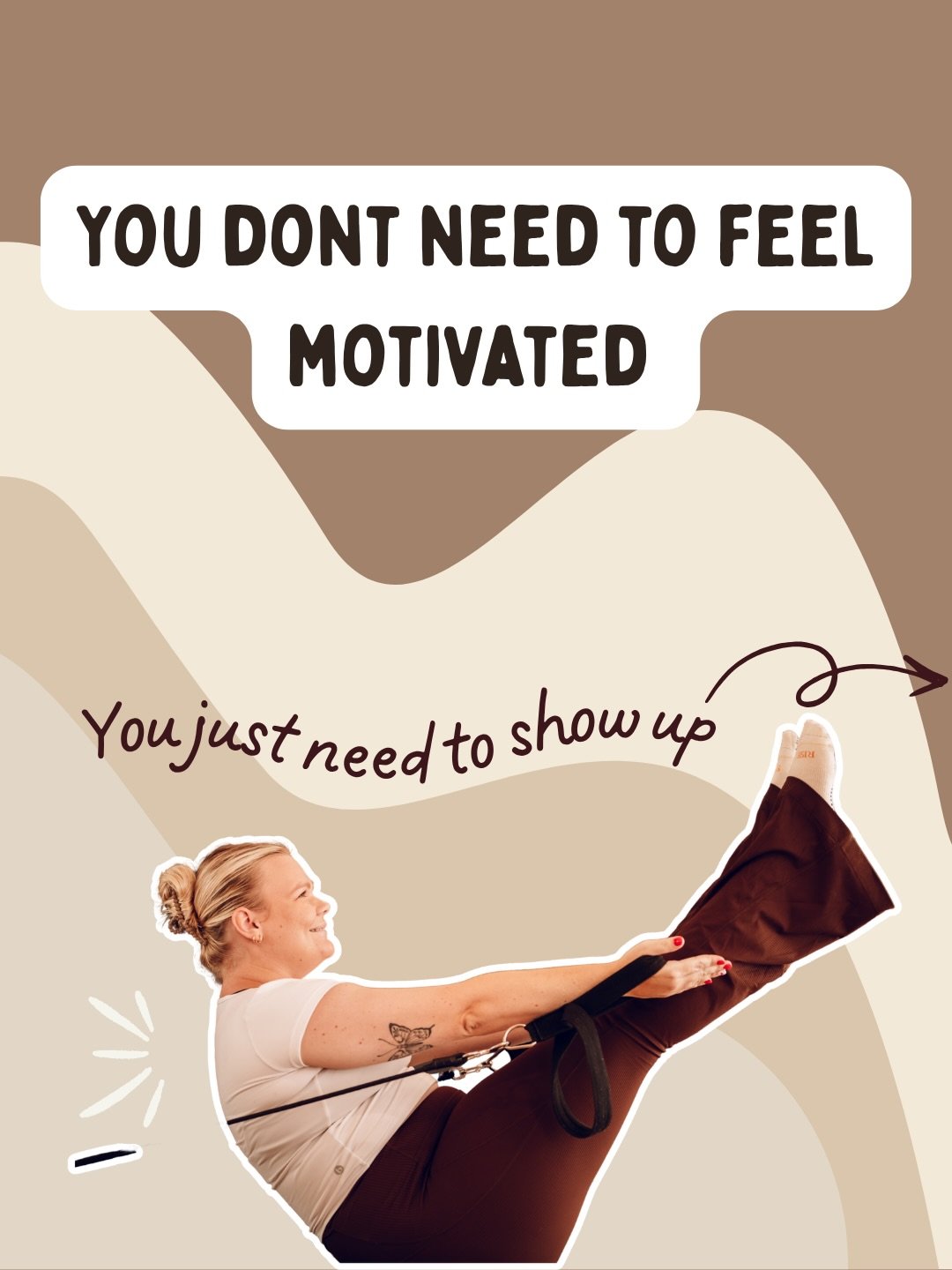 Some days it&rsquo;s a strong session. Some days it&rsquo;s just getting through it. Both are enough 🫶🏼

See you on the reformer 🤍✨