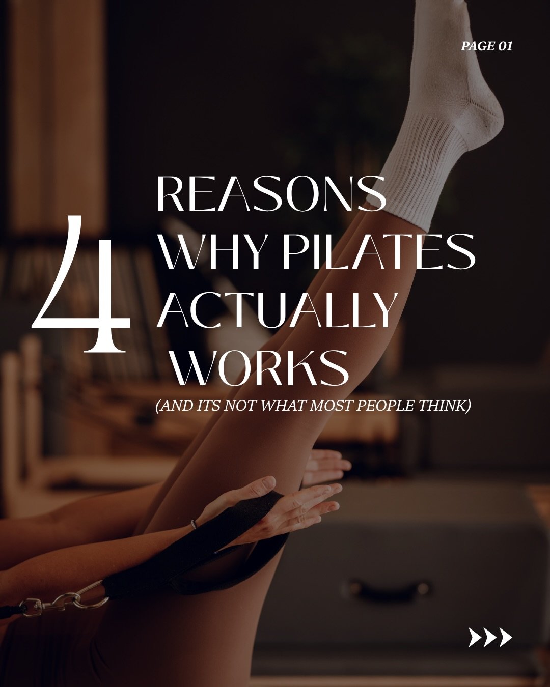 It&rsquo;s not about flexibility. It&rsquo;s not about how bendy you are. 

Pilates works because it teaches your body to move better &mdash; and stronger &mdash; from the inside out.

Curious? Come and try. Link in bio ✨