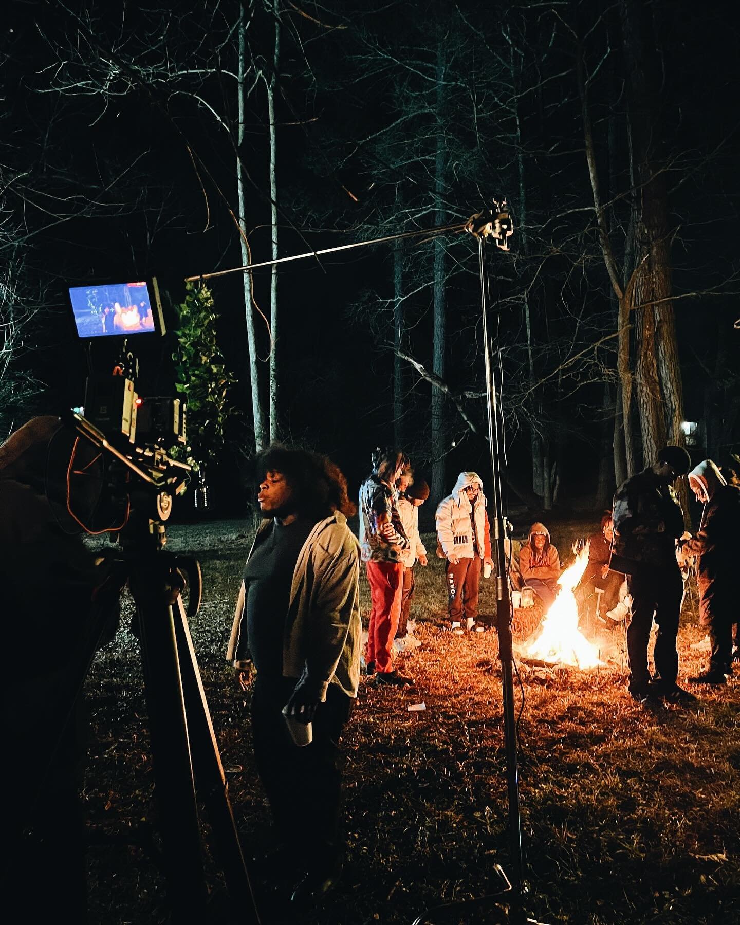 We pulled up for the first @flametalklive production! Shooting outside during the winter is not easy but this project was worth it.