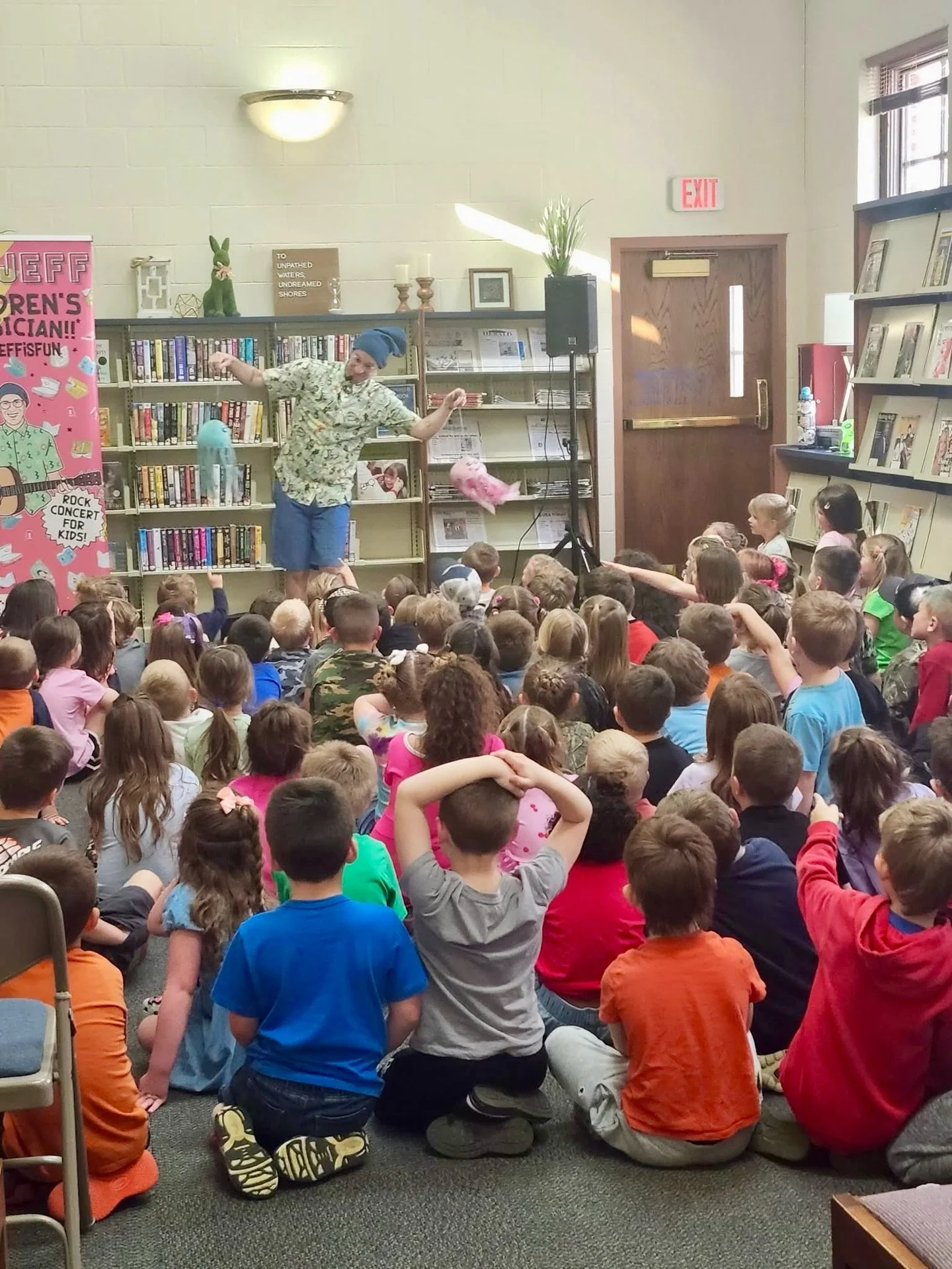 Attica may be a small village, but today we partied in a BIG WAY at Seneca East Public Library!!!! Jellyfish! 🙌🏼👊🏼🪼