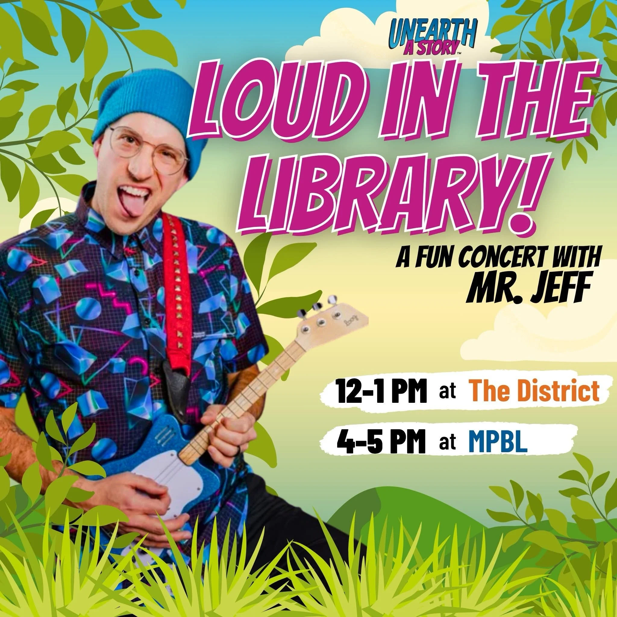 Hey @idarupppl you&rsquo;re up next on Tuesday! Let&rsquo;s rock Port Clinton and Marblehead! (This may be a favorite flier so far this year that a Library branch made!!!) #portclinton #portclintonohio #marbleheadohio #loudinthelibrary