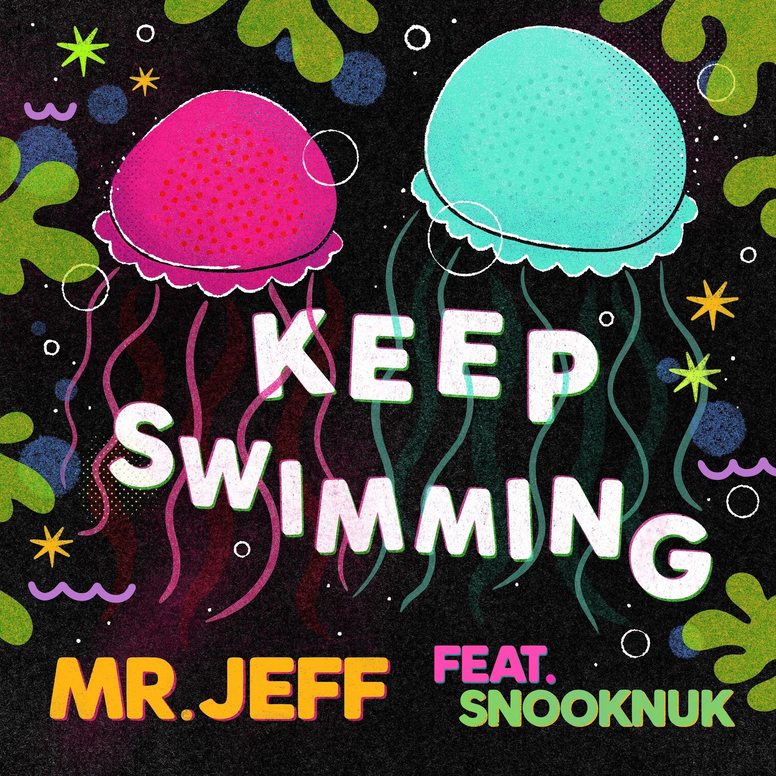 Announcing Mr. Jeff&rsquo;s new song &ldquo;Keep Swimming (Feat. @mysnooknuk )&rdquo;!! It releases on Friday June 12th! Pre-Save the song NOW! &ldquo;Keep Swimming&rdquo; is an uplifting pop children&rsquo;s anthem about resilience, self-confidence,