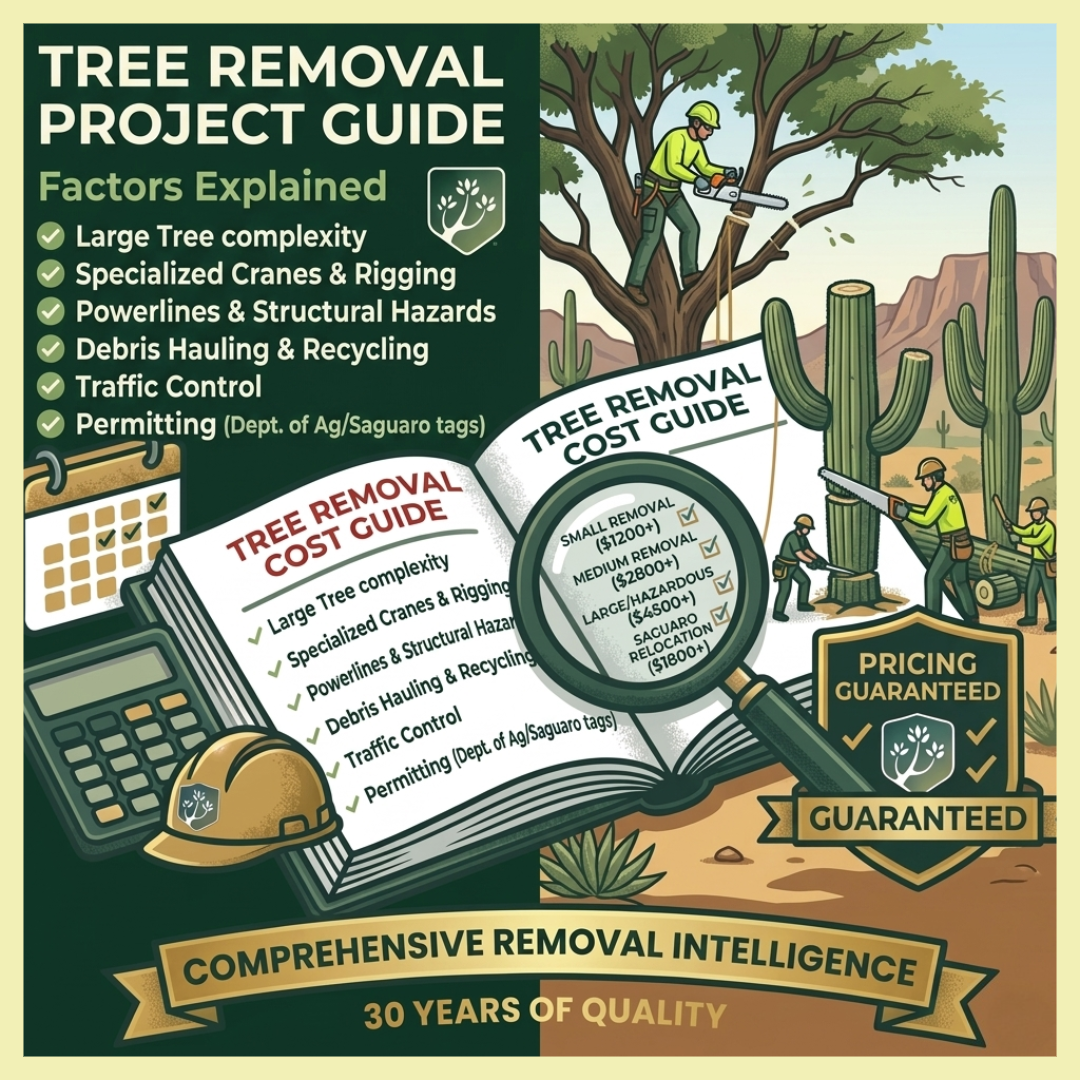 How Much Does Tree Removal Cost in Phoenix? (The 2026 Guide)