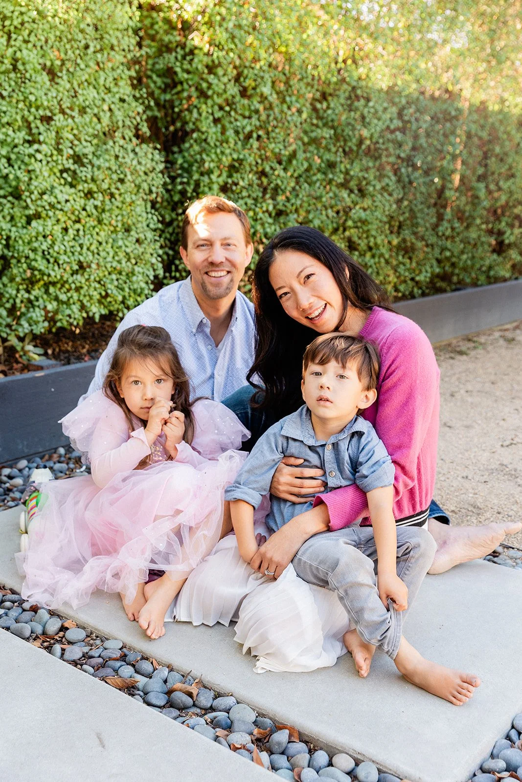 San Mateo In-Home Family Photography in Modern California Eichler