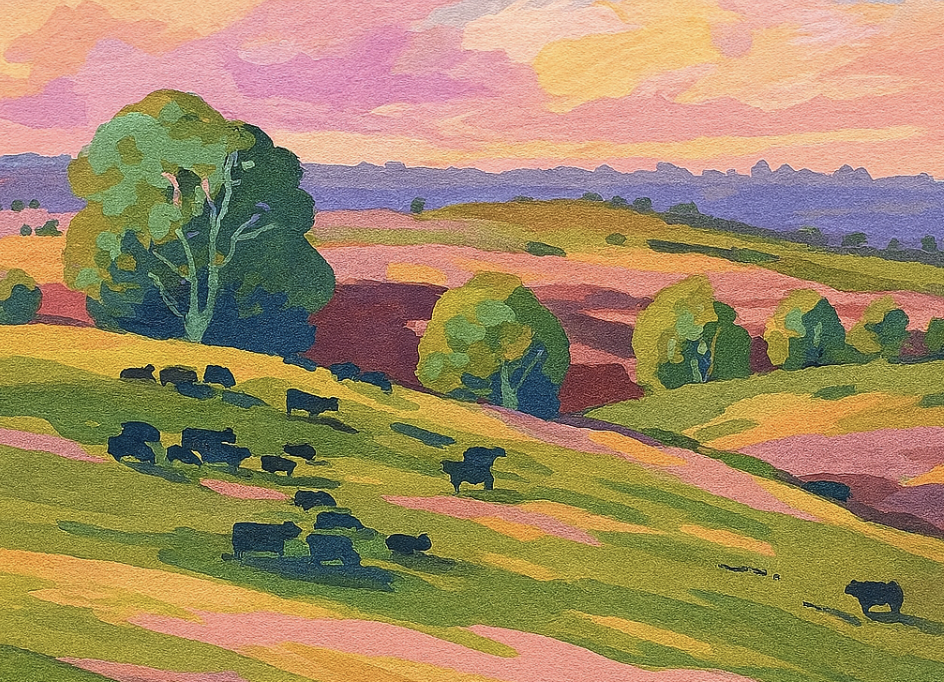 Natures Landscapes in Gouache with Joanne Bingham