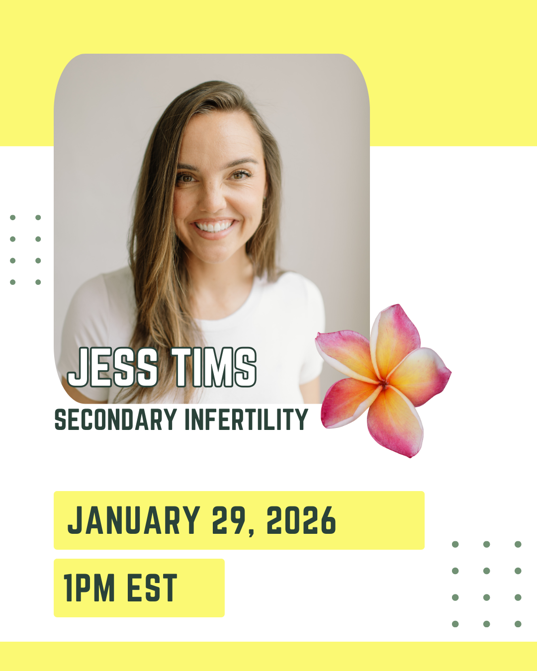 Jess Tims | Secondary Infertility