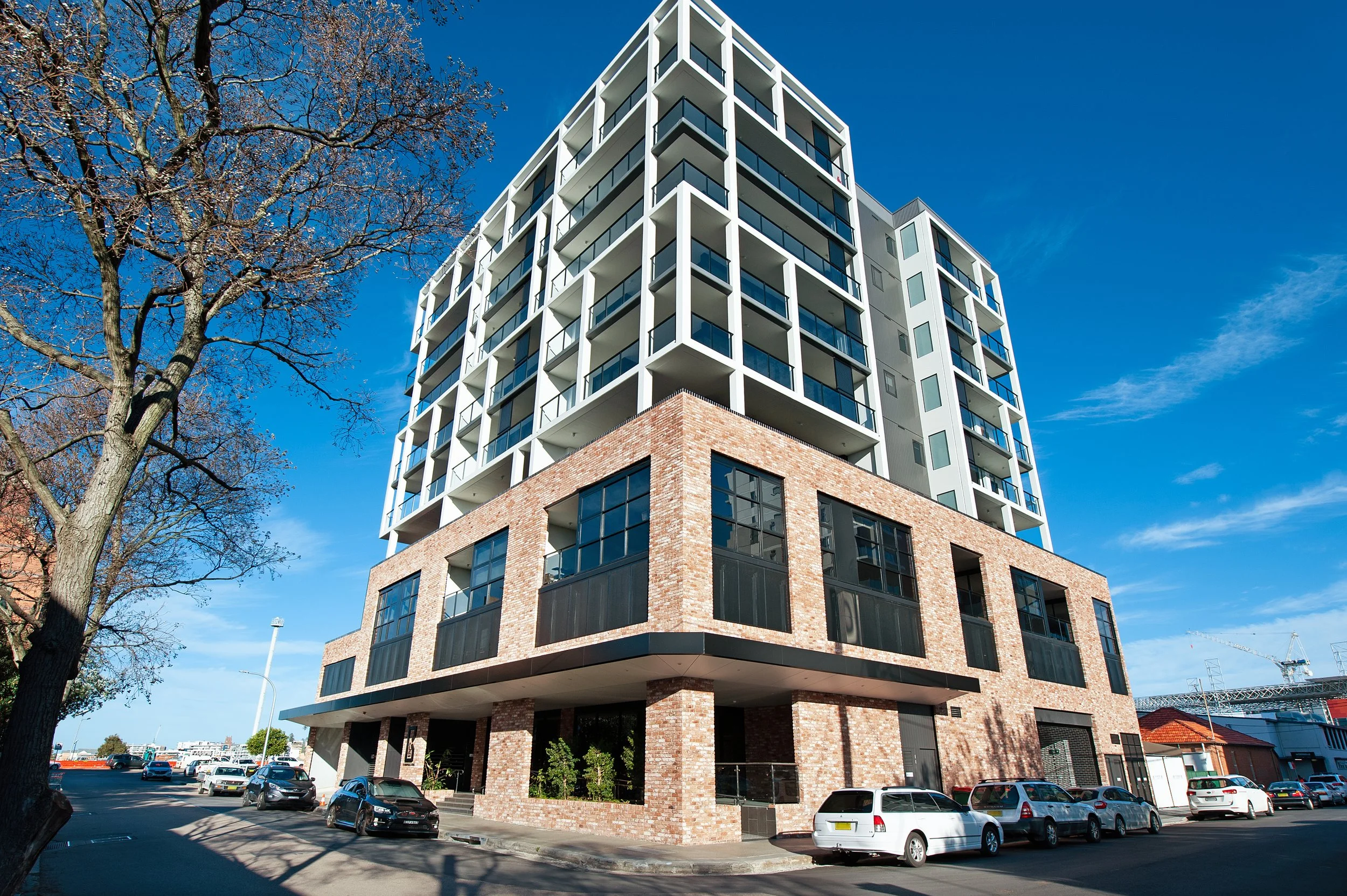 Bishopsgate Apartments, Newcastle NSW
Designed by Stewart Architects, developed by DOMA - (Role - General Manager Development)