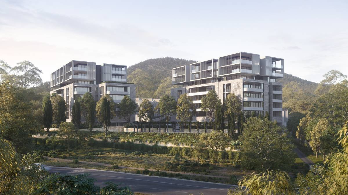 The Foothills Apartments, Woden ACT
Designed by Stewart Architects, to be developed by DOMA - (Role - General Manager Development)