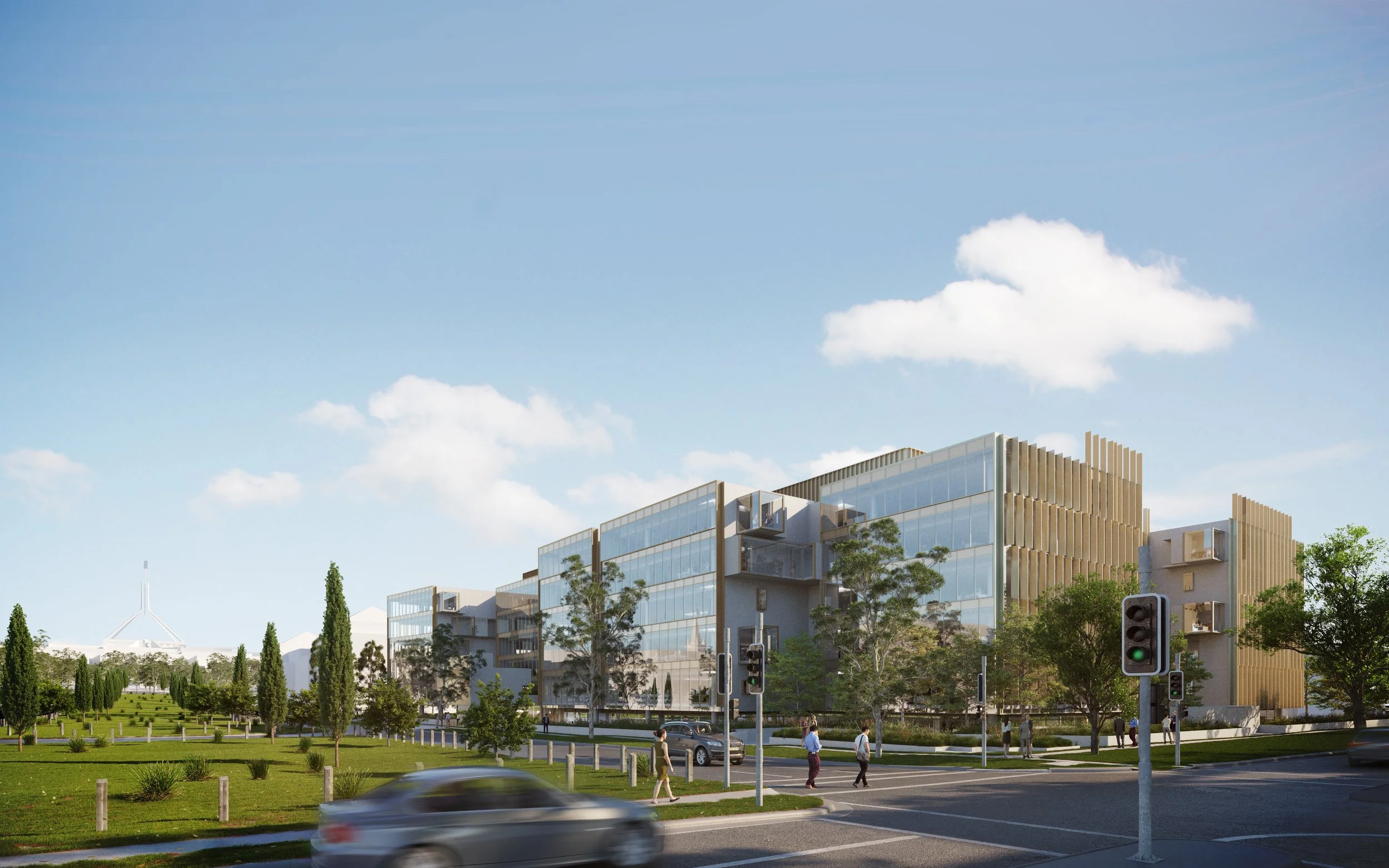 15 Sydney Ave, Barton
designed by BVN Architects, developed by DOMA - (Role - General Manager Development)
