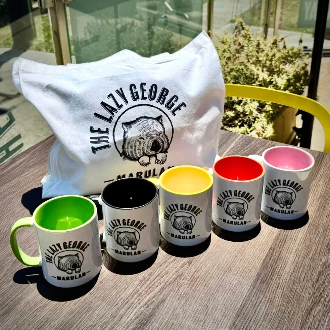 We&rsquo;re super excited that our Lazy George merch has arrived just in time for Christmas! 

Perfect for gifting your favourite coffee lover&hellip; or treating yourself 🎄✨

#coffeelover #christmas #thelazygeorgecafemarulan #marulan