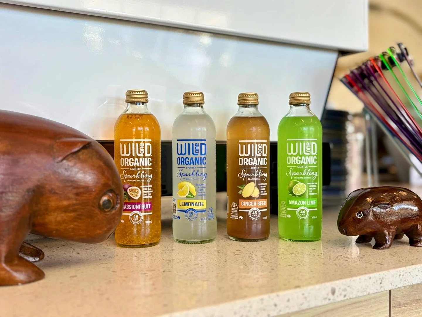 It&rsquo;s getting a little wild at The Lazy George Cafe&hellip; but don&rsquo;t worry, George and Mavis are keeping it under control 🐾

Try our Wild One range today!

Lightly sparkling, zero drama, seriously refreshing ✨ 

@wildonebev #wildwombats 