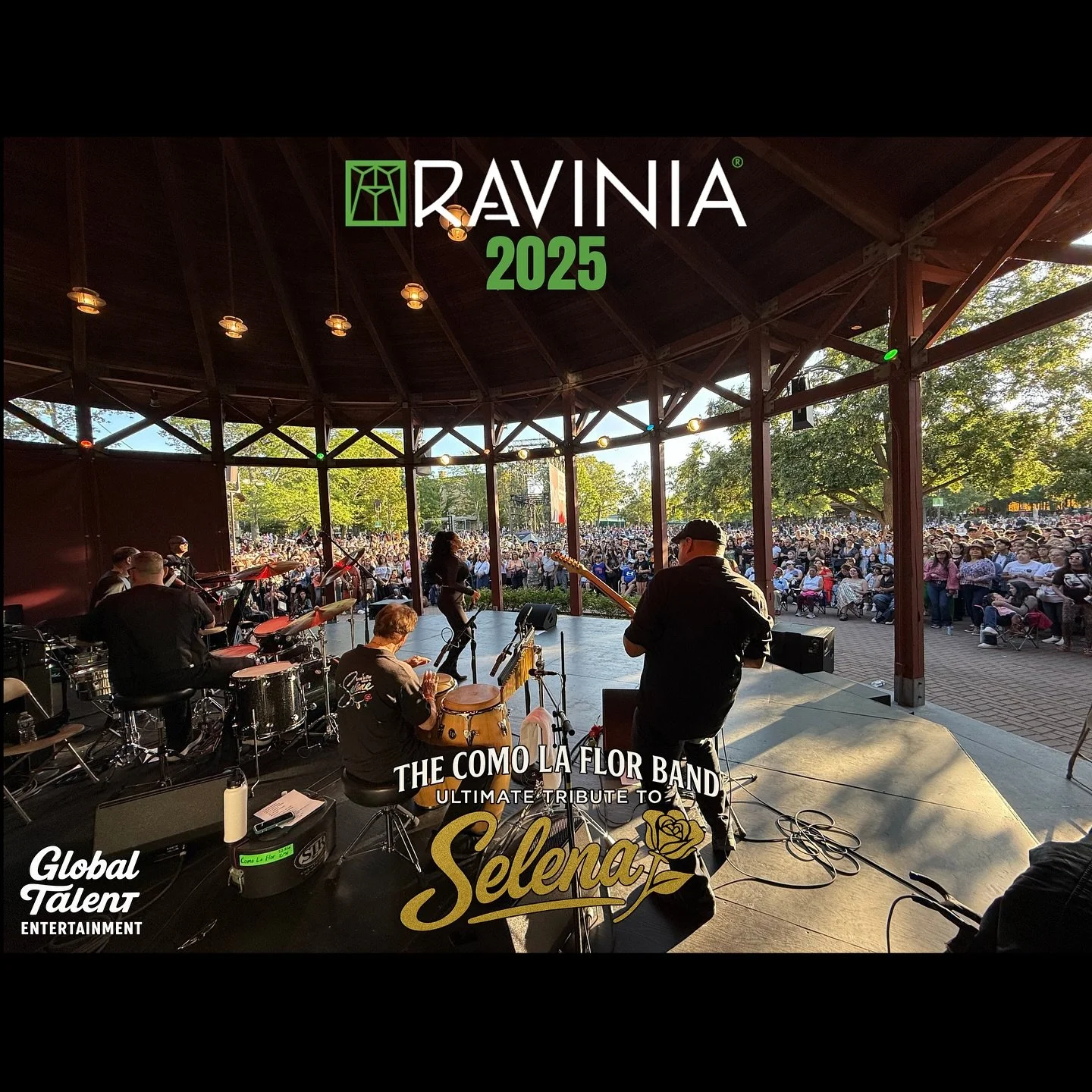 What a night at Fiesta Ravinia !🌙🎶

Thank you to everyone who came out to celebrate with us at Ravinia Festival. From the Carousel Stage to the Pavilion, the energy was nonstop and the crowd brought all the love.

💃 The Como La Flor Band lit up th