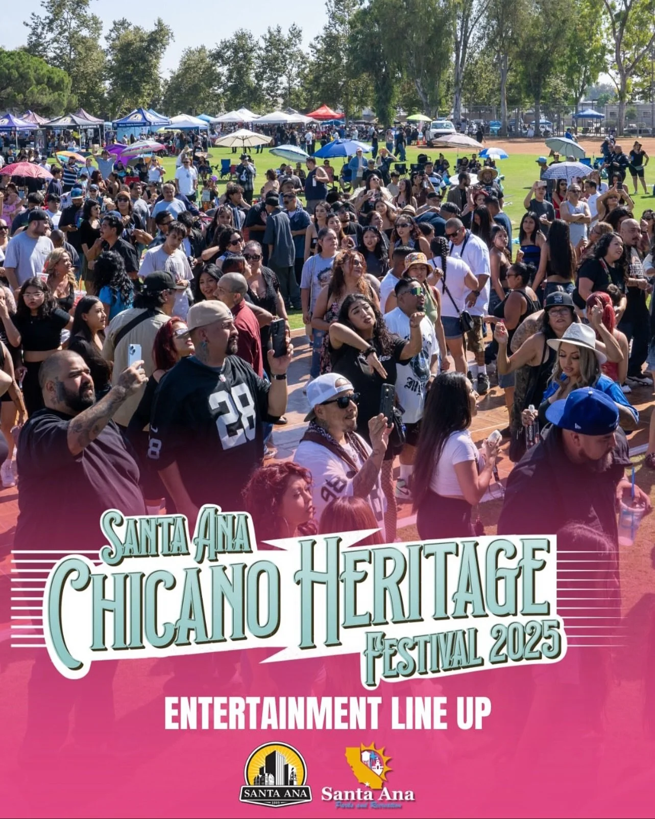 SANTA ANA, LET&rsquo;S CELEBRATE!
The City of Santa Ana proudly presents the annual Chicano Heritage Festival &mdash; a full day of cultura, m&uacute;sica, and community!
@santaanaparks @cityofsantaana @globaltalententertainment 

Catch an incredible