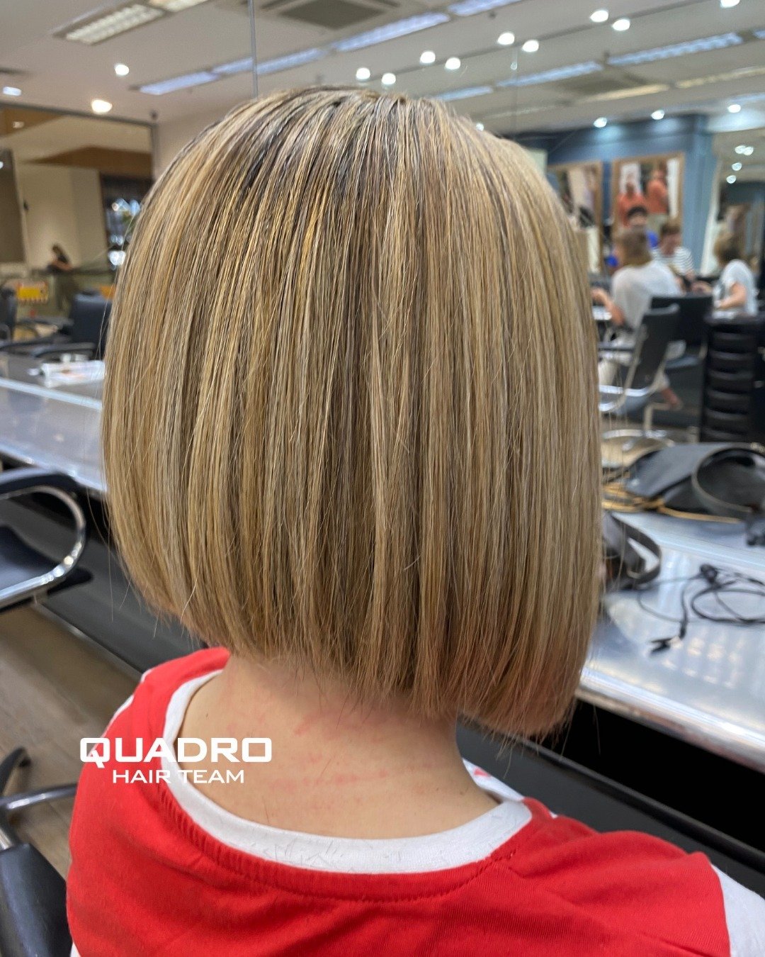 Fresh angled bob for the weekend ✂️⁠
⁠
Pop-in or book ahead, Mon to Sat ⁠
&quot;Bringing hair dream to life&quot; 💫⁠
⁠
#quadrohairteam #wheelershillsalon #hairdresser #hair #blonde ⁠
#hairstyle #hairinspo #beauty #hairgrowth #hairgoals #mua