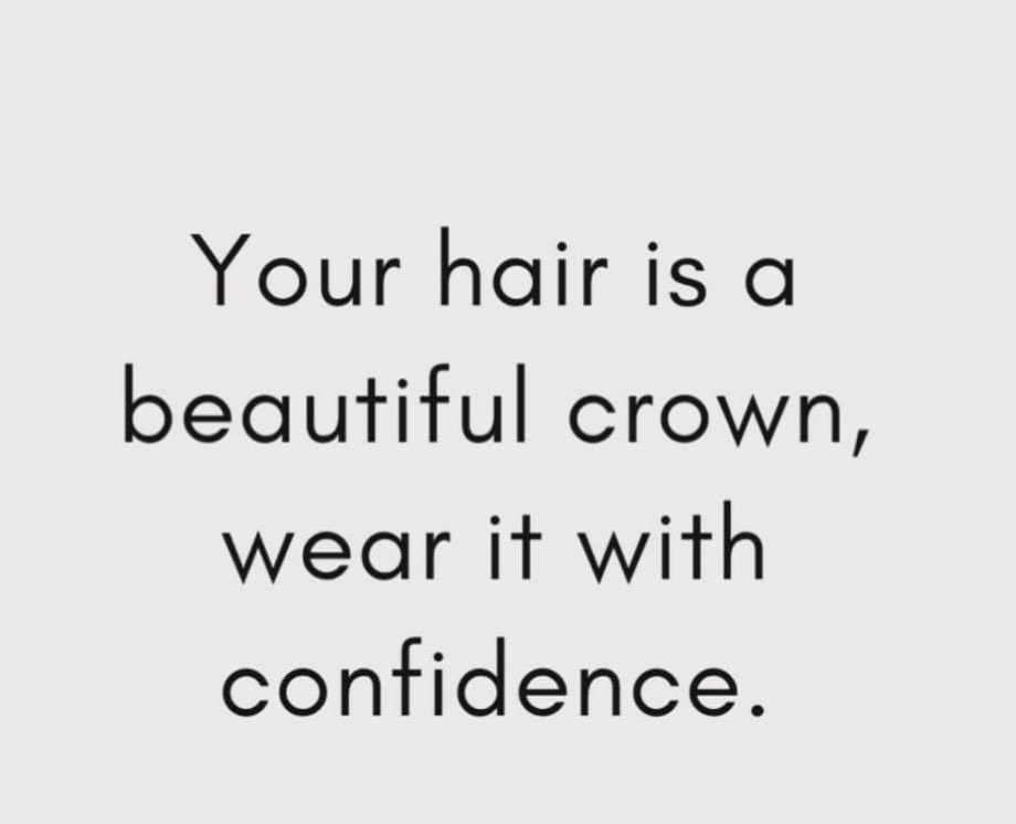 Because you&rsquo;re worth it!✨✨✨ 

#hairquotes #hair #yourhairisacrown