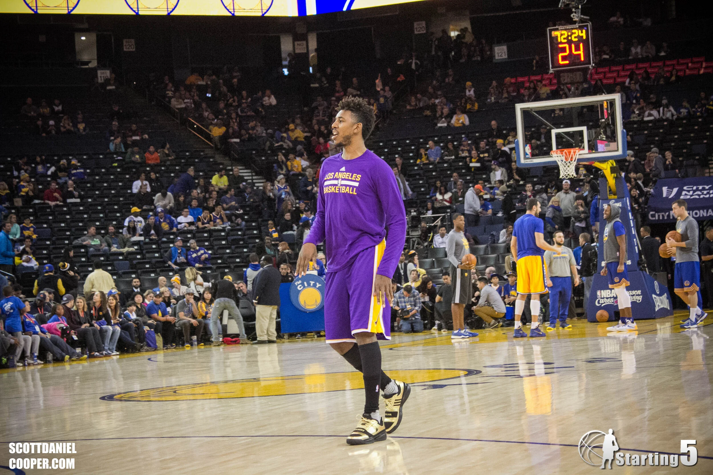 L.A. Lakers at Golden State Warriors