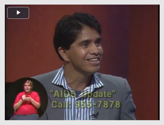 August 1991 - AIDS Update with David McEwan, Tommy Aguilar, Margo Heath-Chiozzie, Margaret Nielsen.