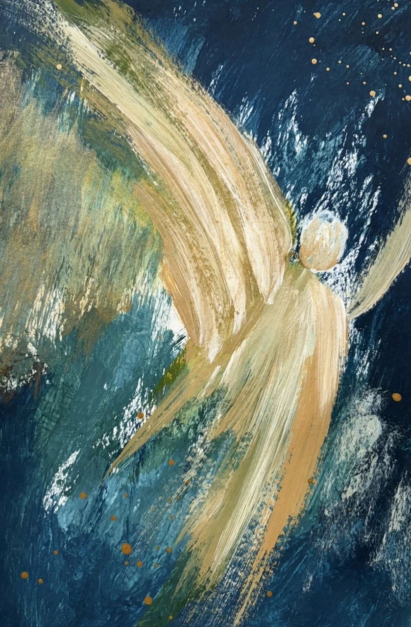 Engel 04, 20x30cm, 88€