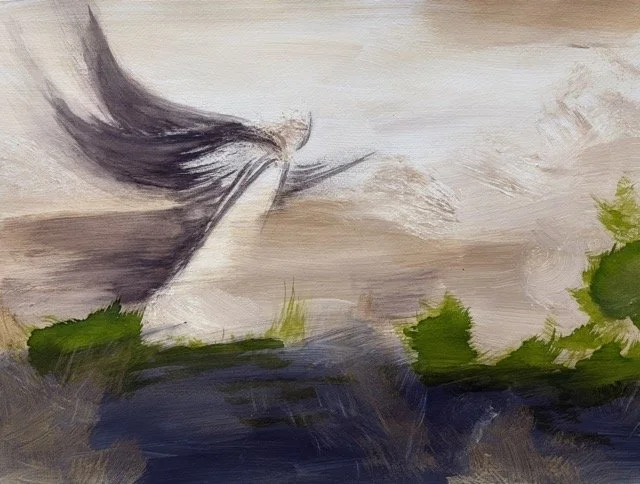 Engel der Bewegung, 40x50cm, 111€