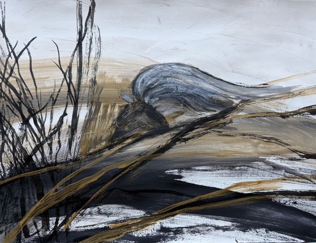 Engel der Erinnerung, 30x40cm, 111€